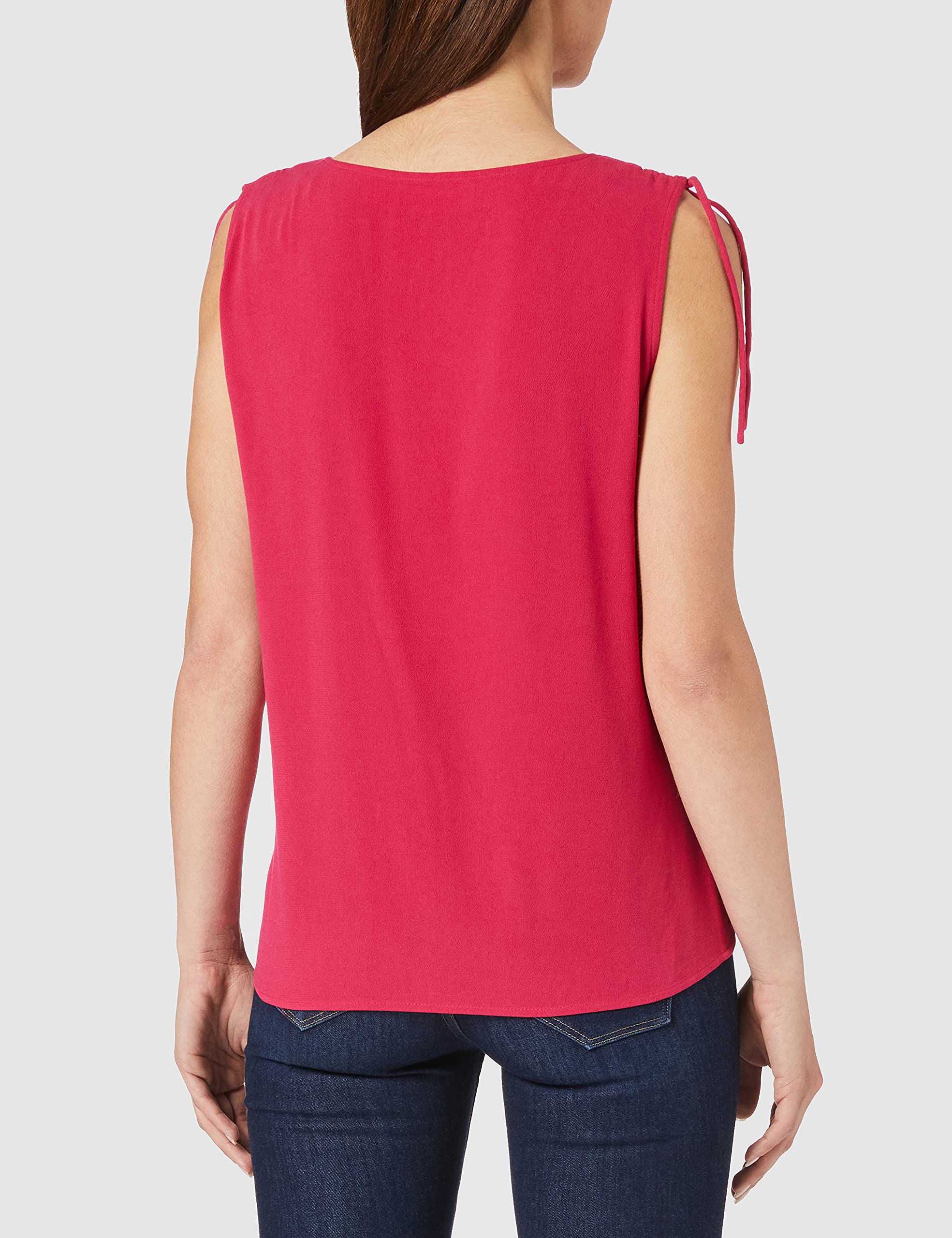 comma-damen-bluse-viskose-mit-raffdetails image 3