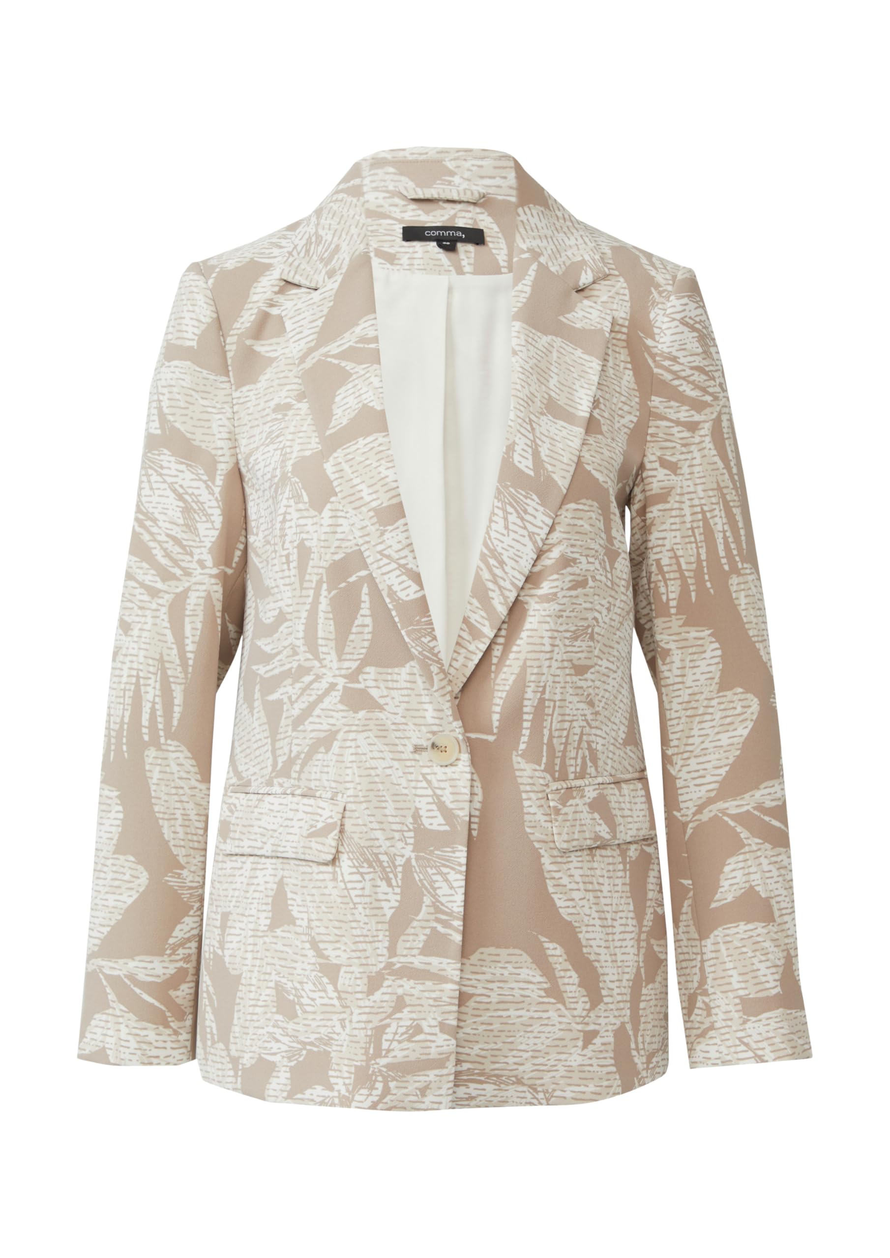 comma-cr-pe-blazer-print-blazer-gr-e-40 image 3
