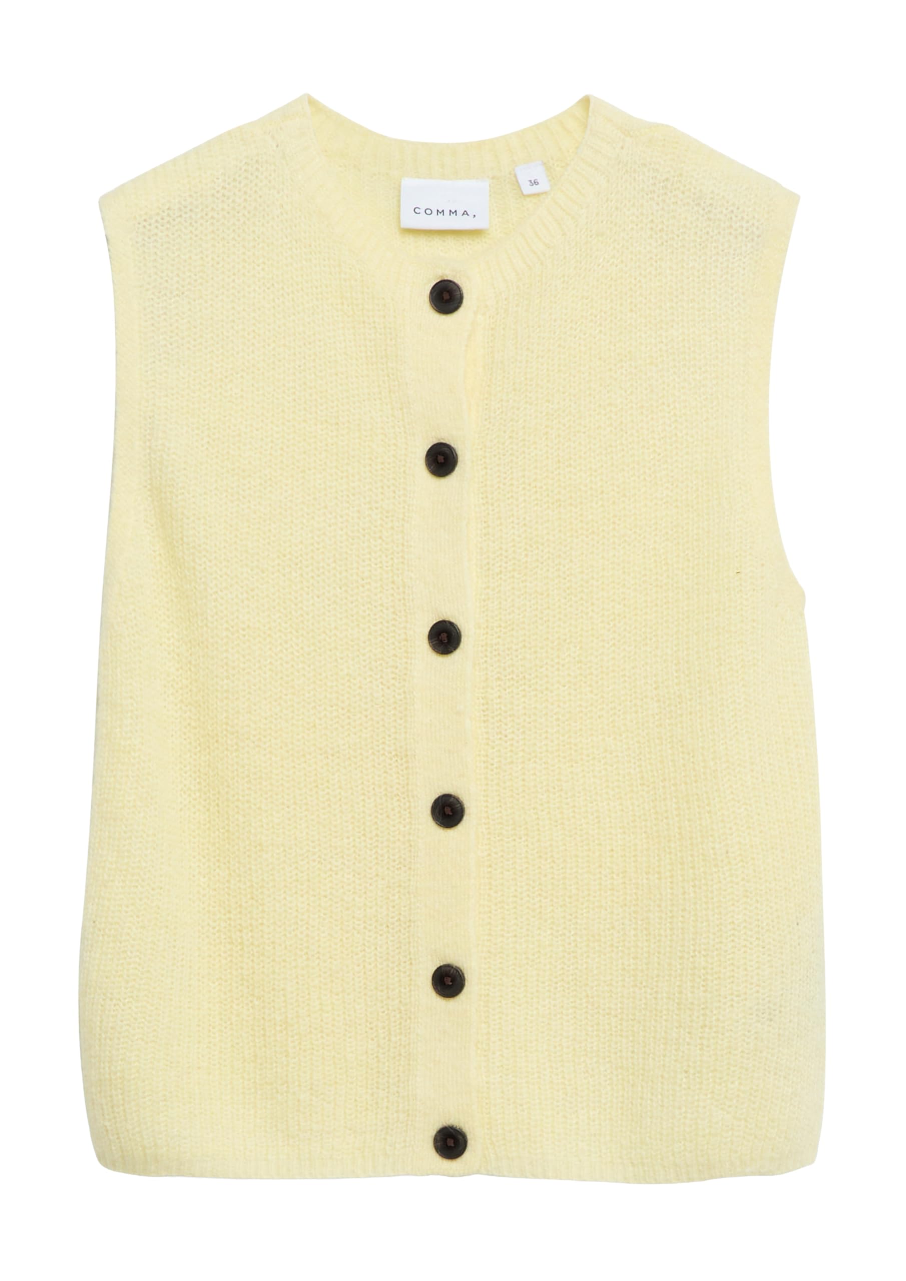 comma-2183130-sweater-strickweste-damen-braun-gr-34-leichtstrick image 4