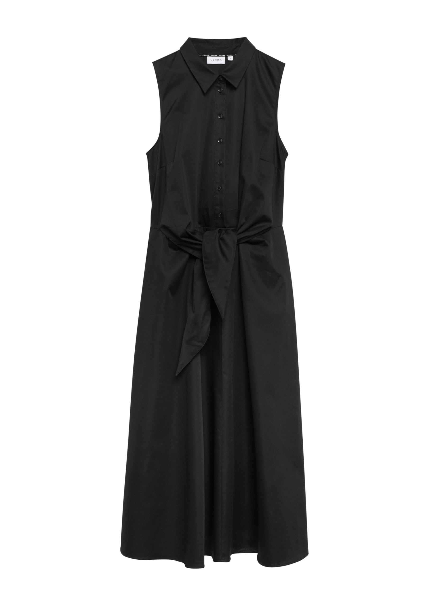 comma-kleid-a-linie-gr-34-schwarz-damen-minikleid-tailliert image 3