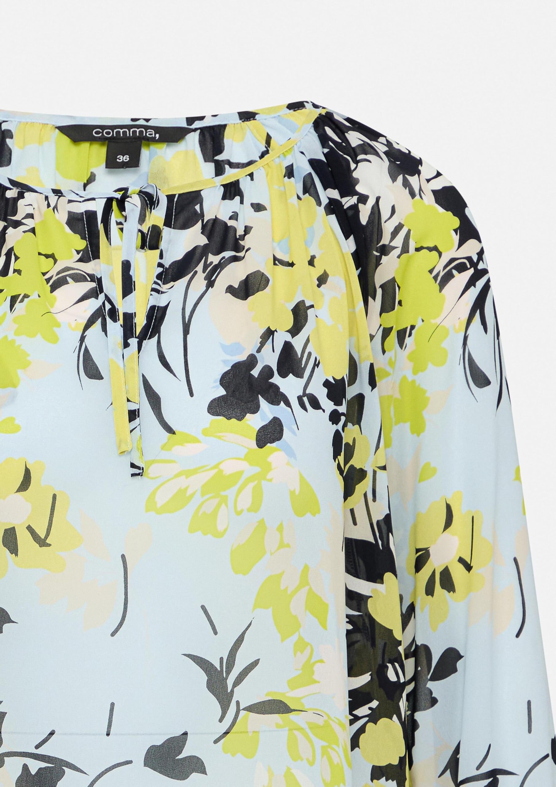 comma-blouses-chiffon-bluse-gr-38-mit-schleife image 7