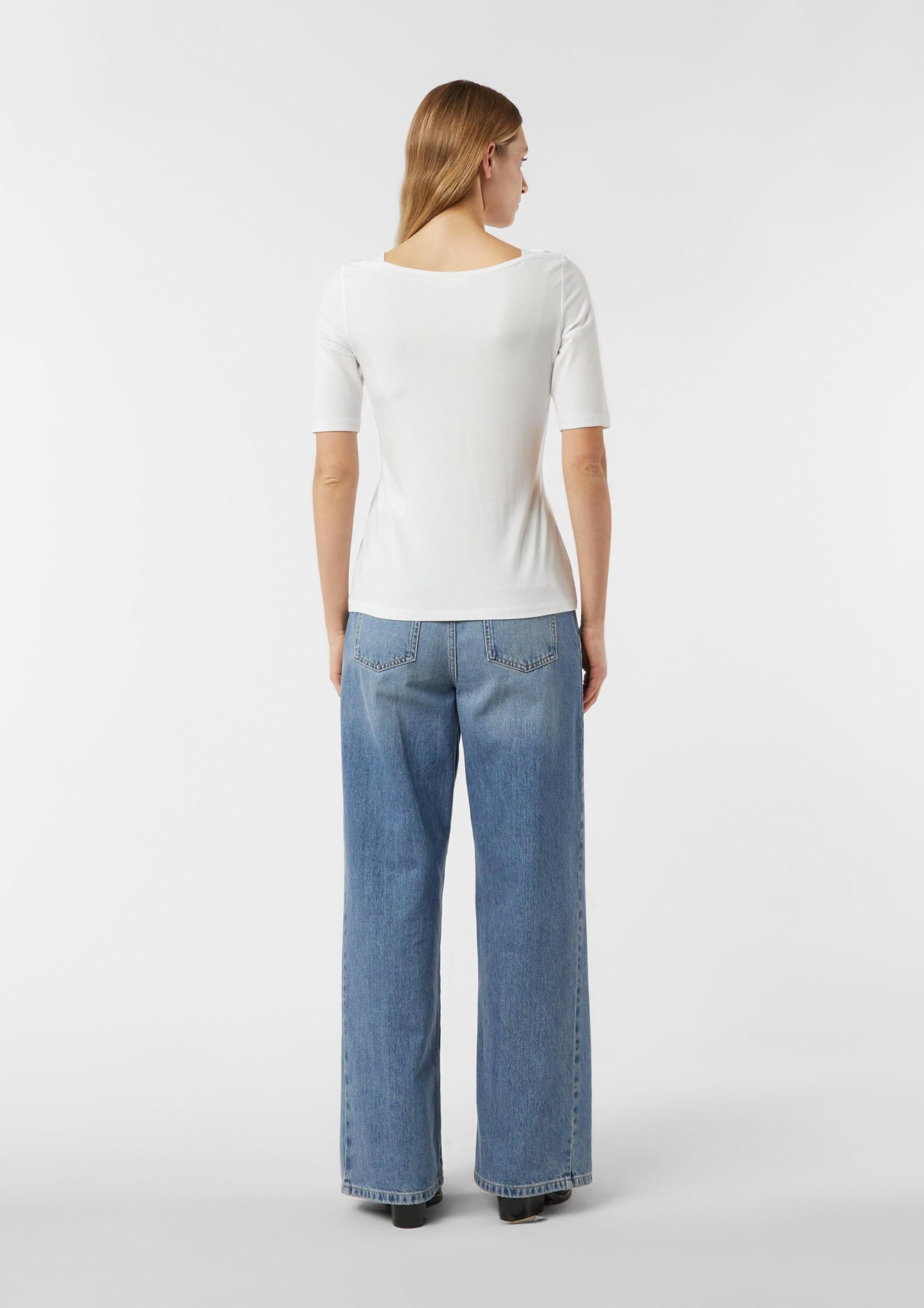 comma-shirt-viskosejersey-t-shirt-wei-36-3-4-arm image 7