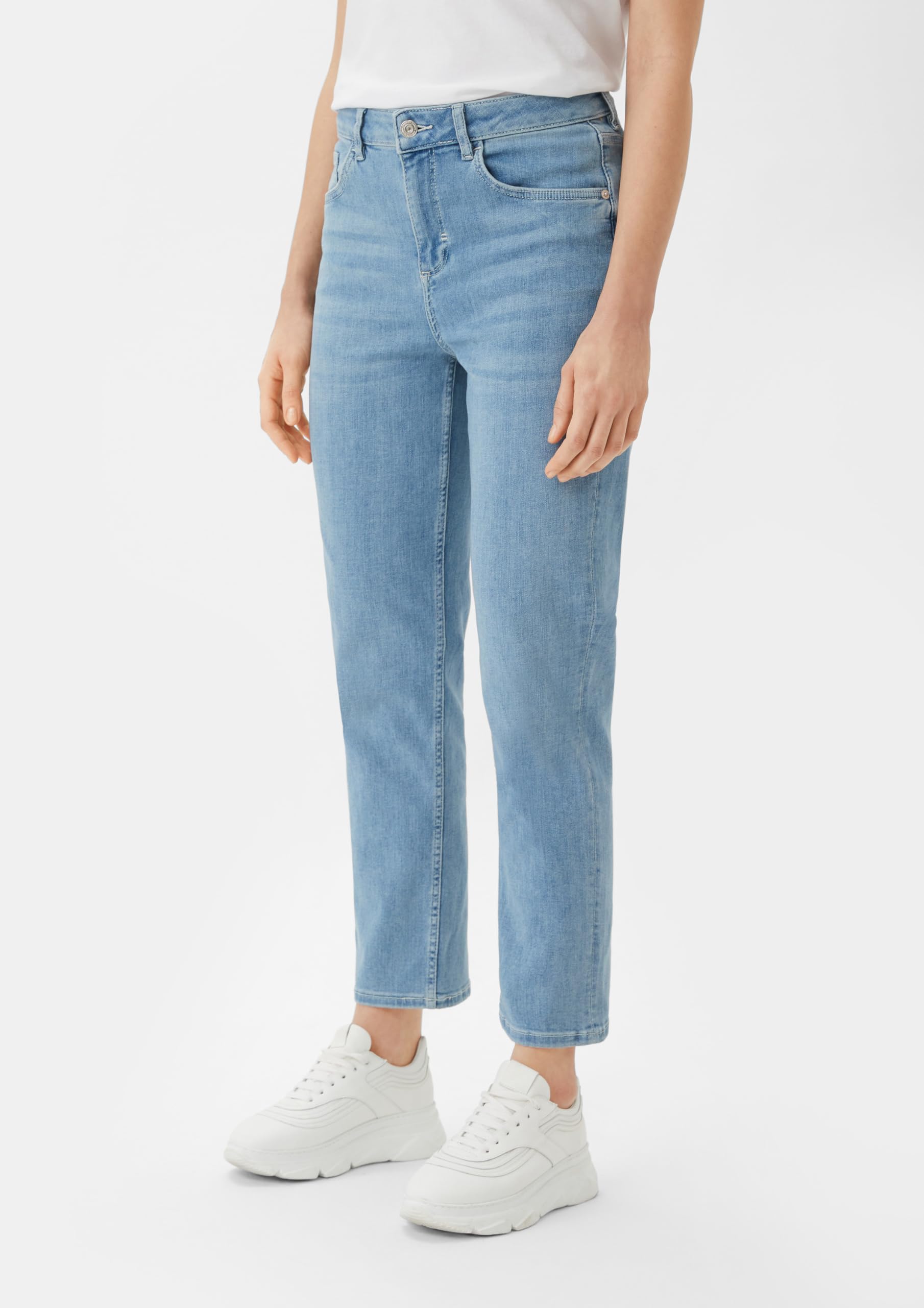 comma-straight-leg-jeans-gr-e-34-blau-hoher-bund image 5