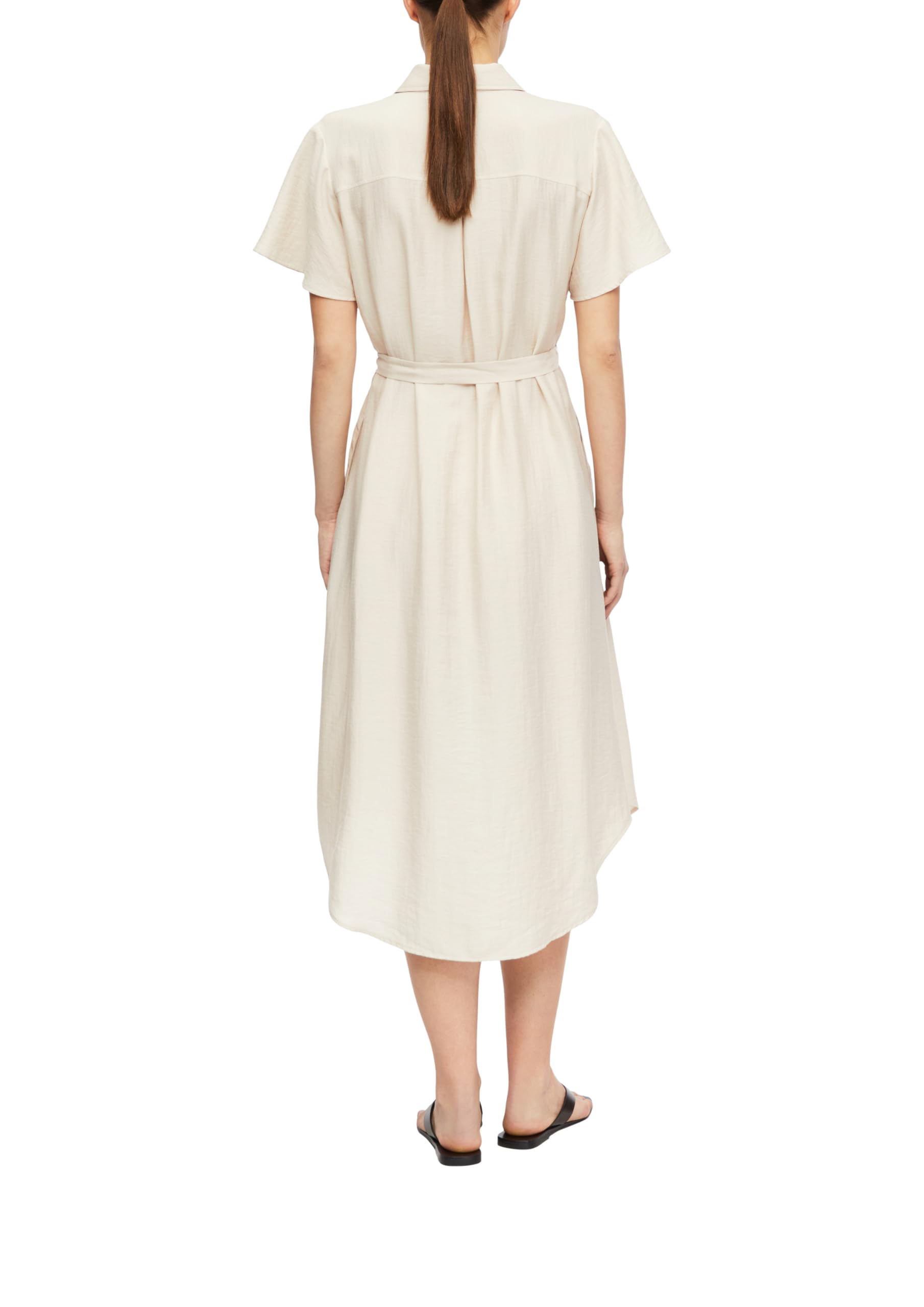 comma-dresses-hemdblusenkleid-viskose-leinen-midi-44 image 2