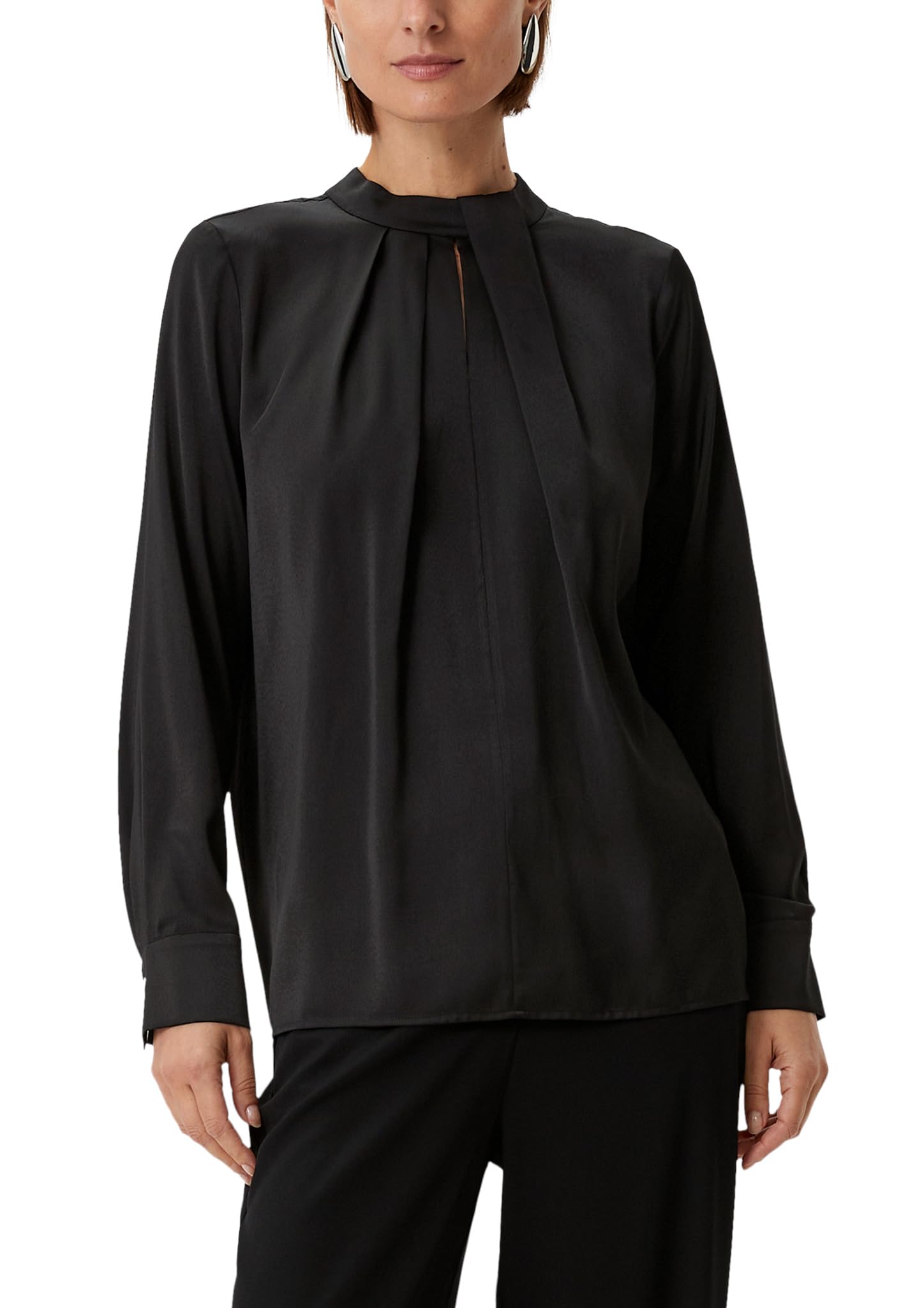 comma-satinbluse-gr-34-bluse-falten-detail-elegant image 7