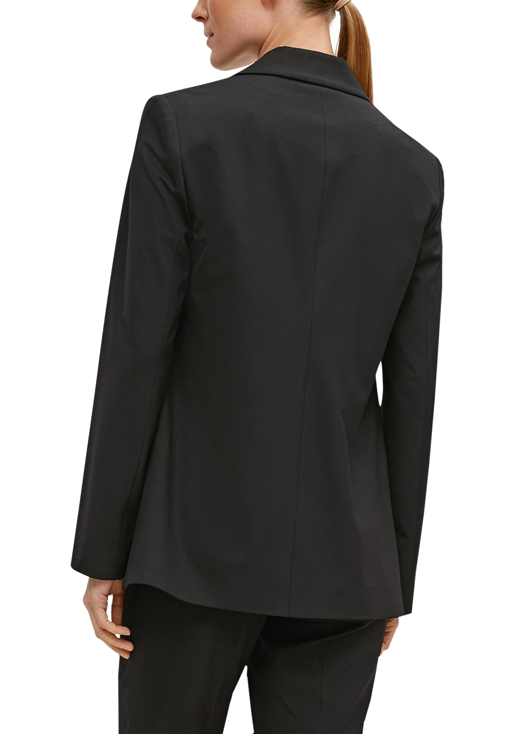 comma-blazers-2128345-blazer-gr-38-schwarz-knopfleiste image 2