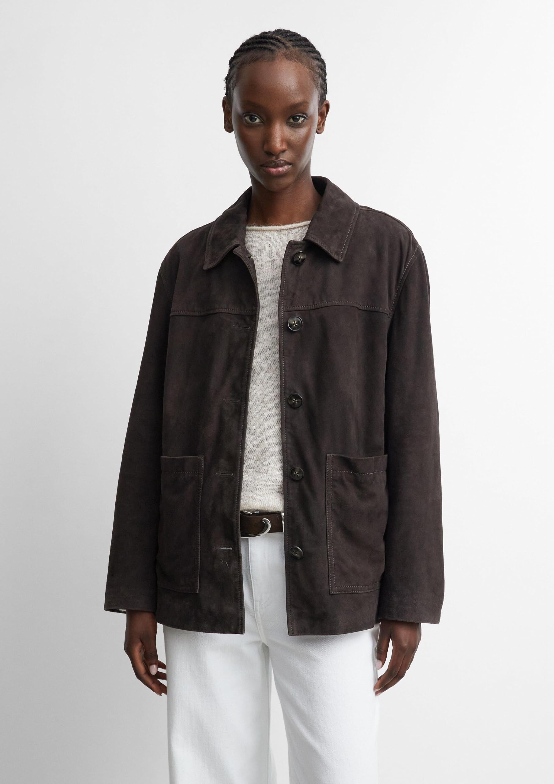 comma-jacke-outdoor-veloursleder-loose-fit-gr-32 image 6