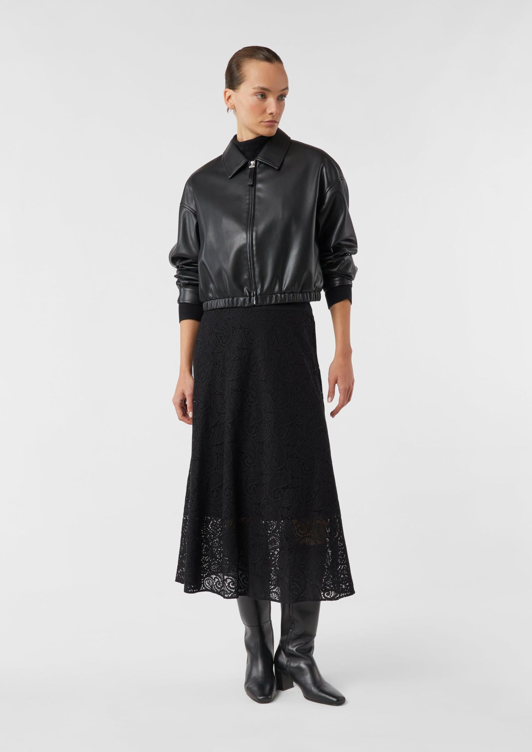 comma-skirts-spitzenrock-lang-gr-32-mit-futter image 6
