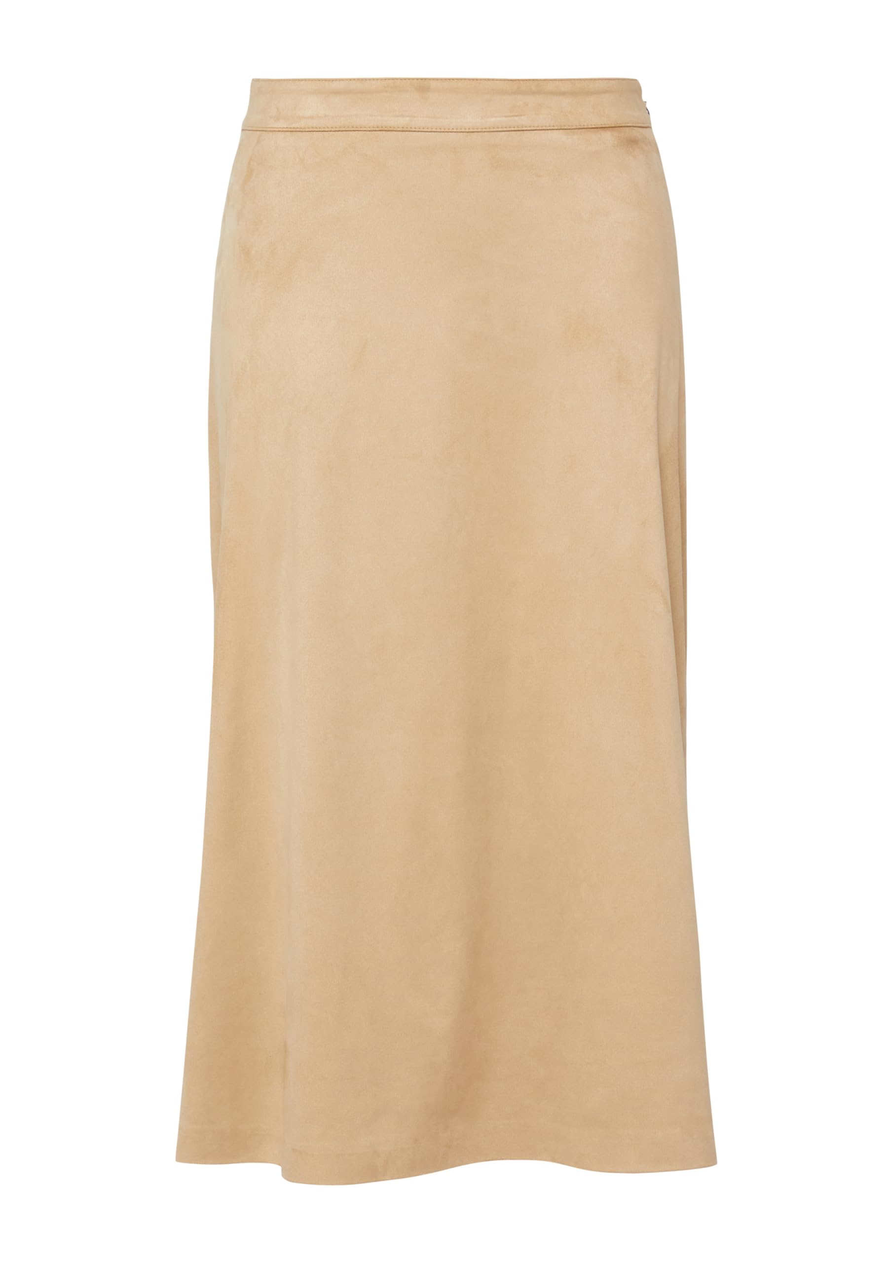 comma-skirts-midirock-damen-a-shape-gr-e-36-veloursleder image 3