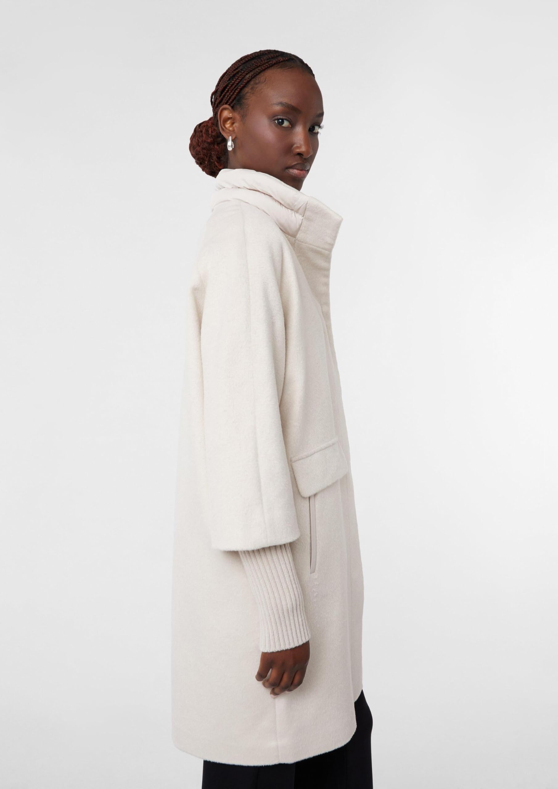 comma-coat-2174073-mantel-stehkragen-grau-gr-36 image 5