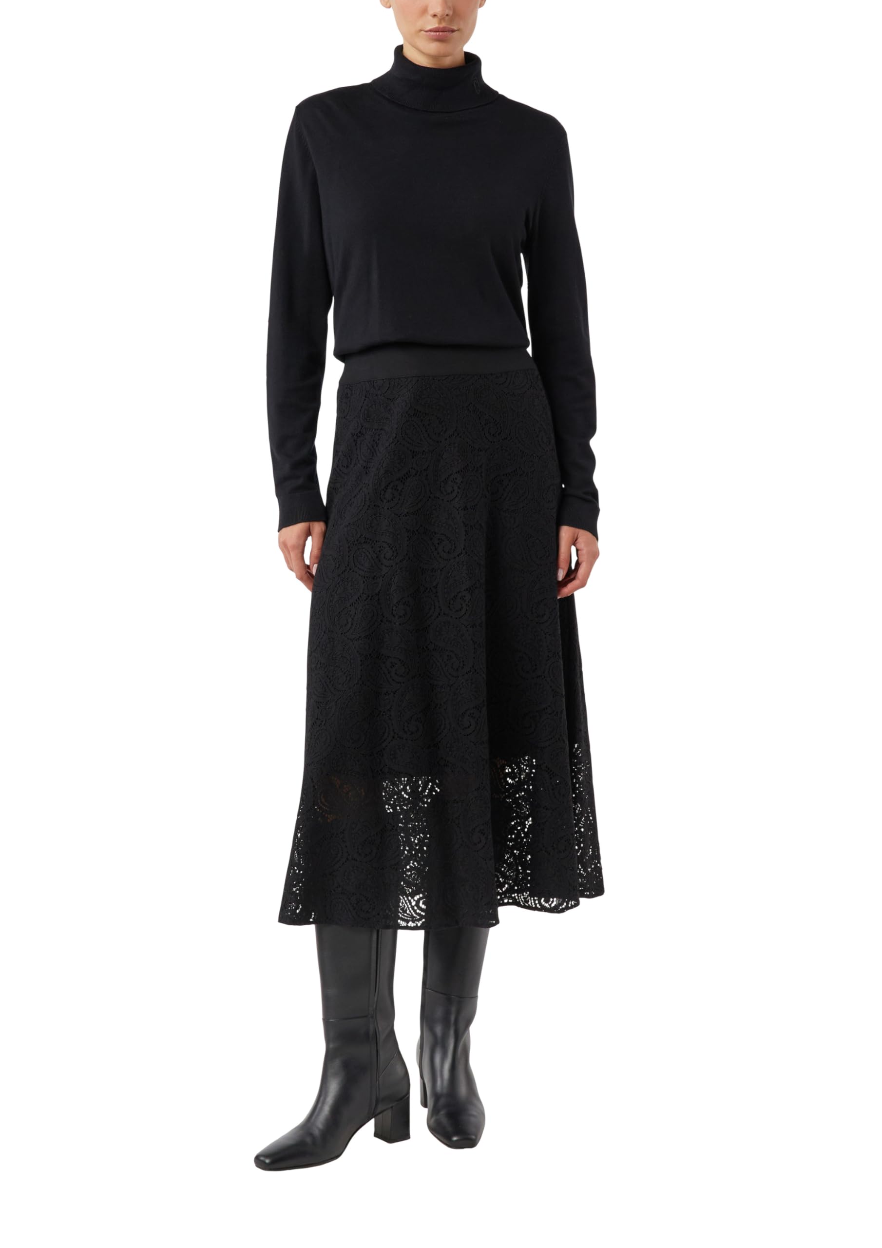 comma-skirts-spitzenrock-lang-gr-32-mit-futter image 1
