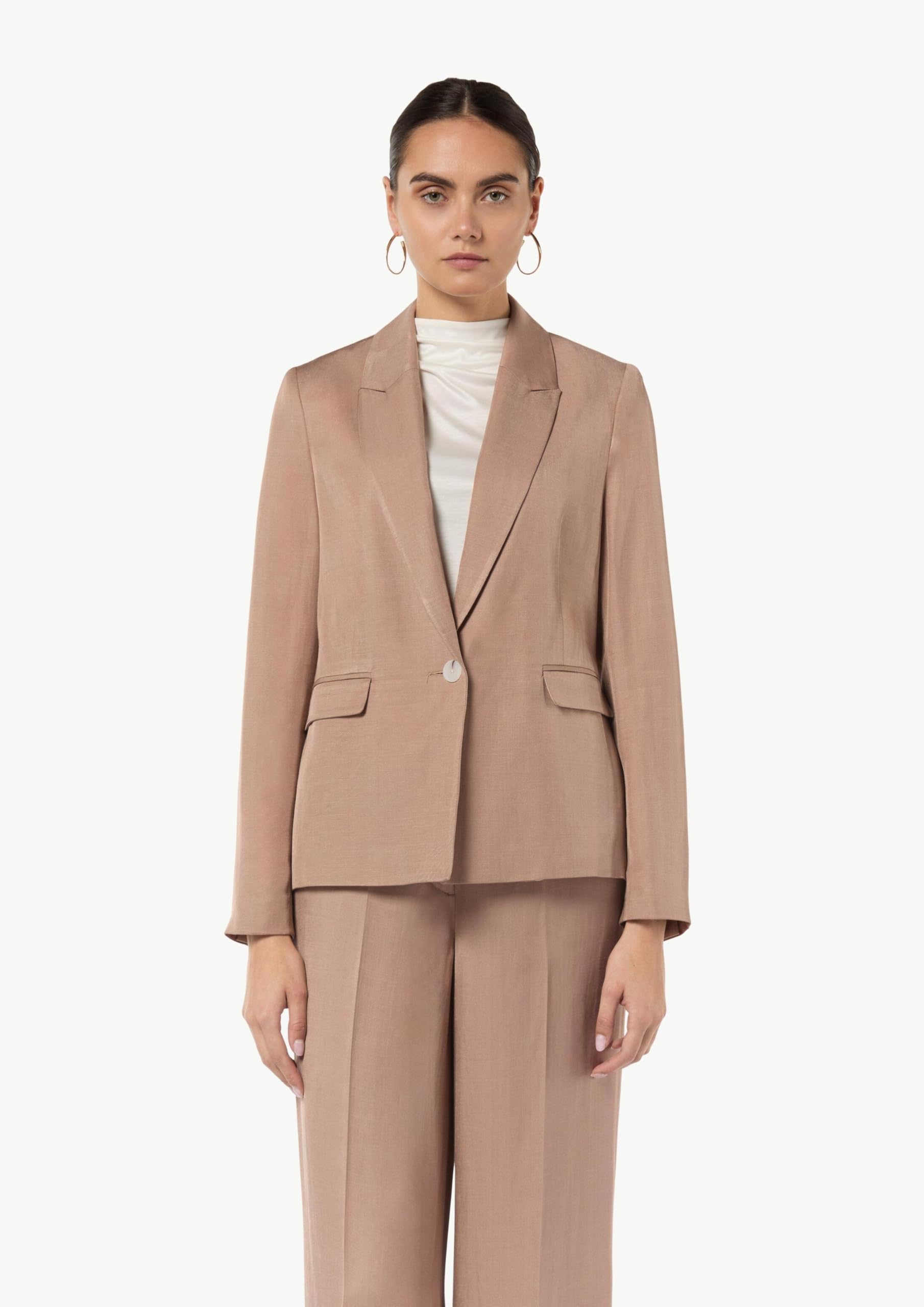 comma-blazer-leinenmix-hellbraun-gr-34-46 image 6