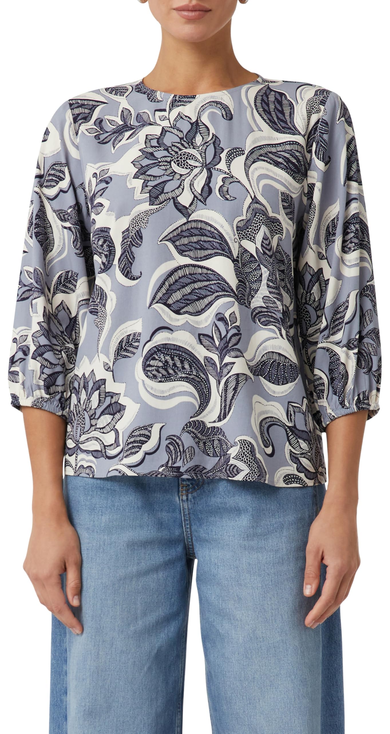 comma-twill-bluse-all-over-print-gr-e-38-luftig image 3