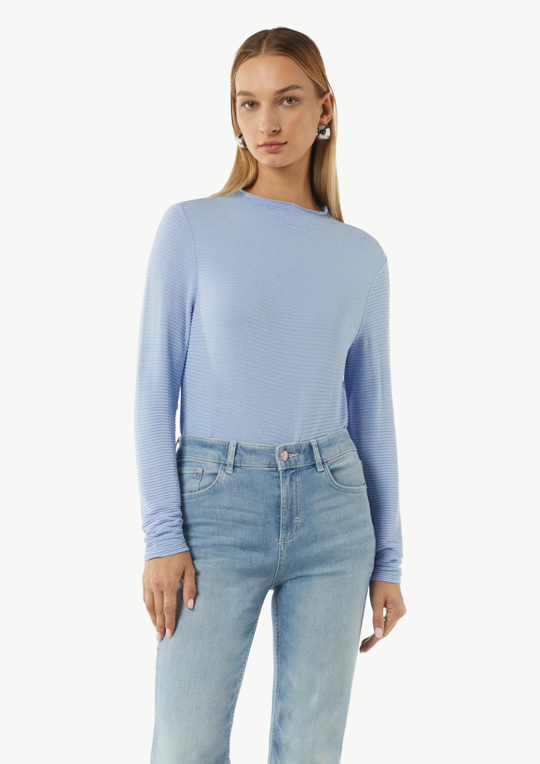 comma-jerseyshirt-stehkragen-himmelblau-gr-e-34 image 5