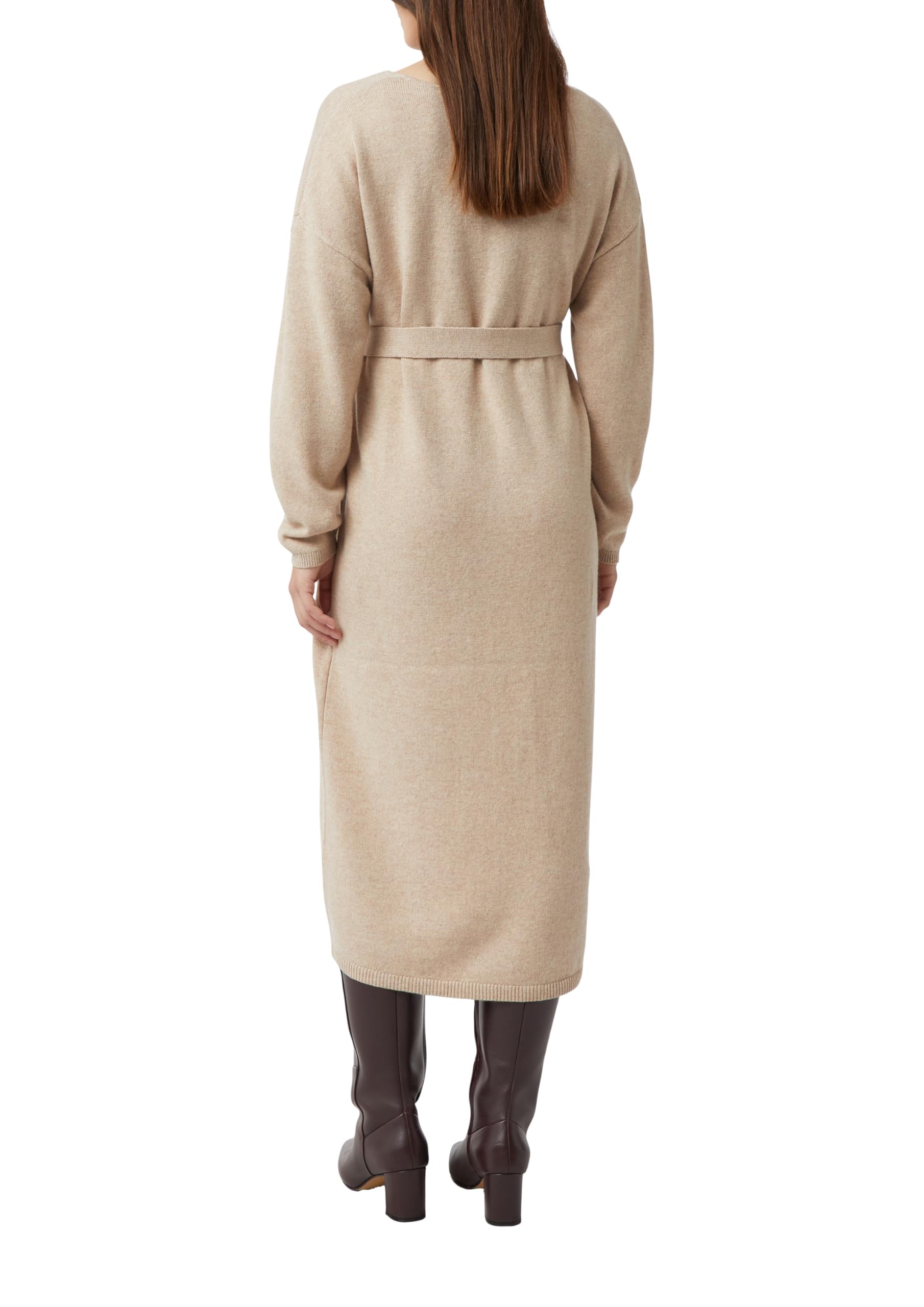 comma-midi-kleid-wollmix-gr-e-34-mit-g-rtel image 2