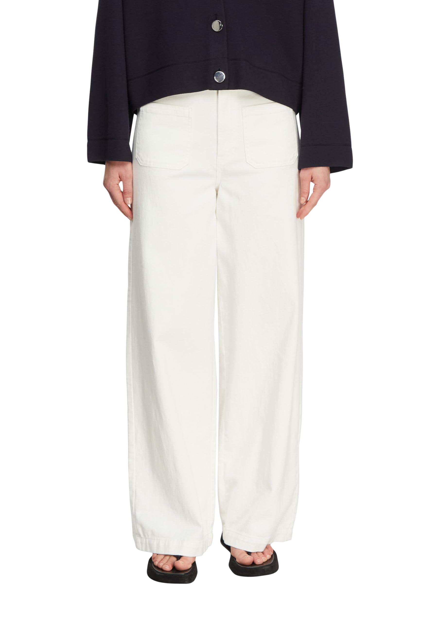 comma-wide-leg-jeans-aufgesetzte-taschen-gr-e-38 image 1