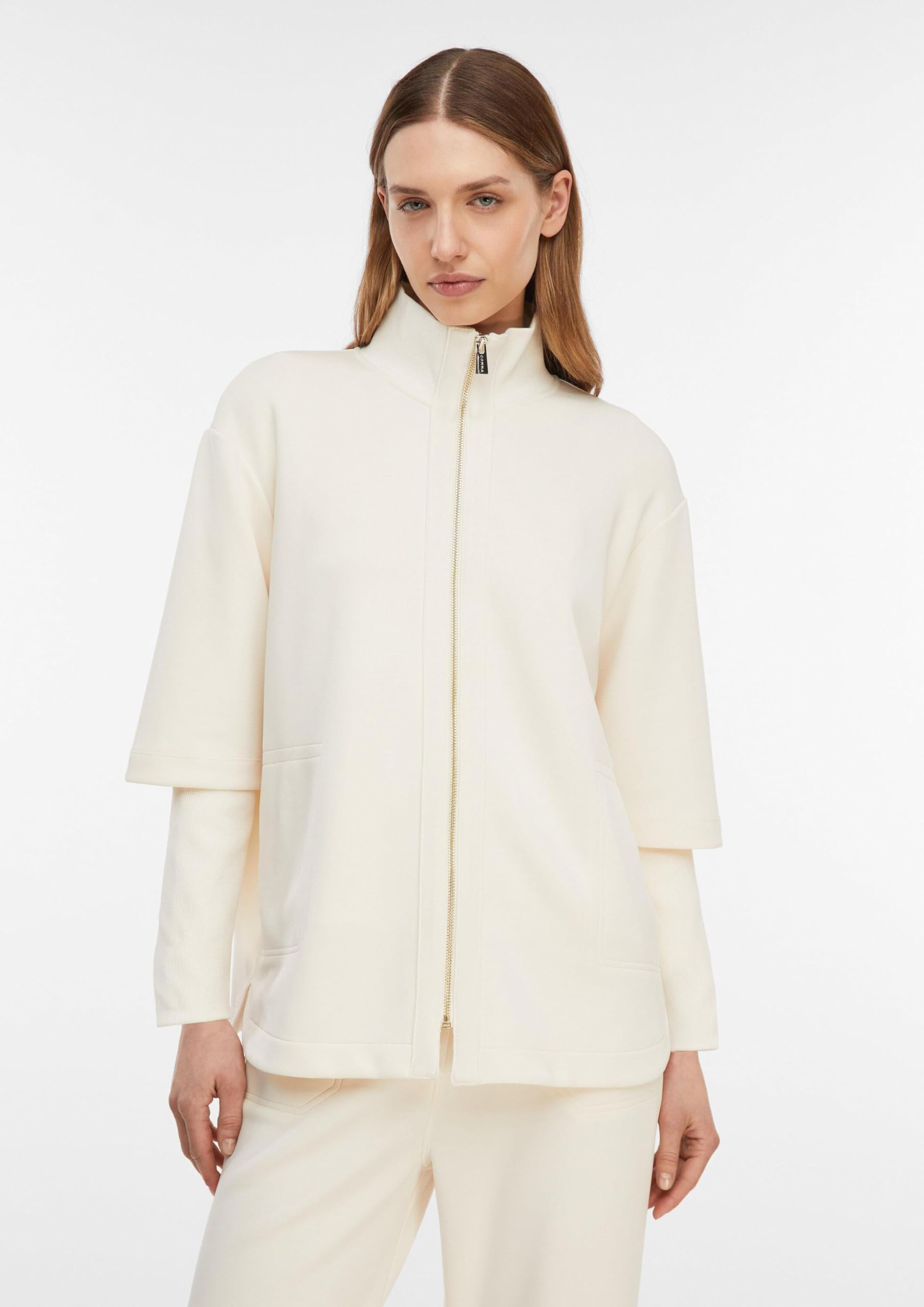 comma-jackets-sweatjacke-jersey-jacke-gr-e-42-mit-rippdetails image 6