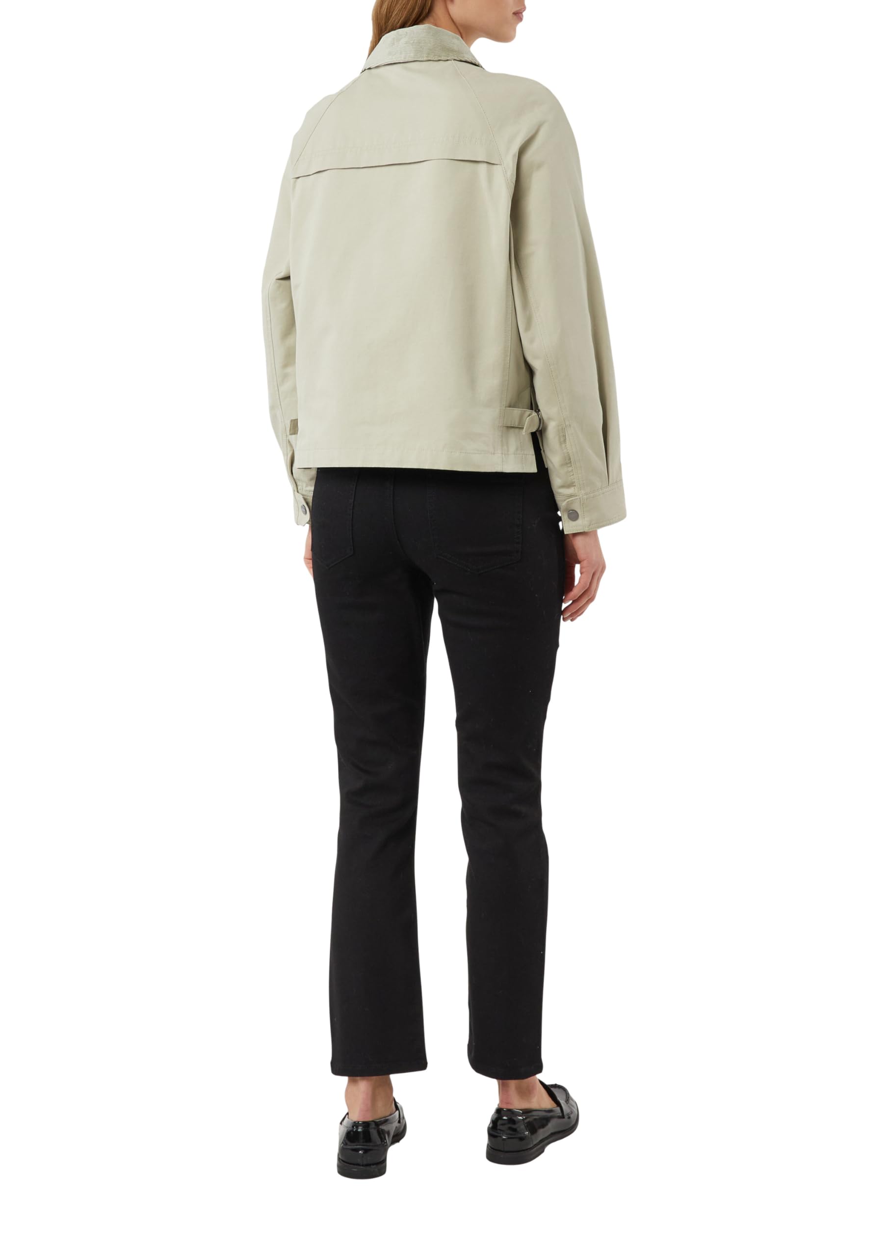 comma-jackets-kurze-baumwollmix-jacke-cord-kragen-twill image 2