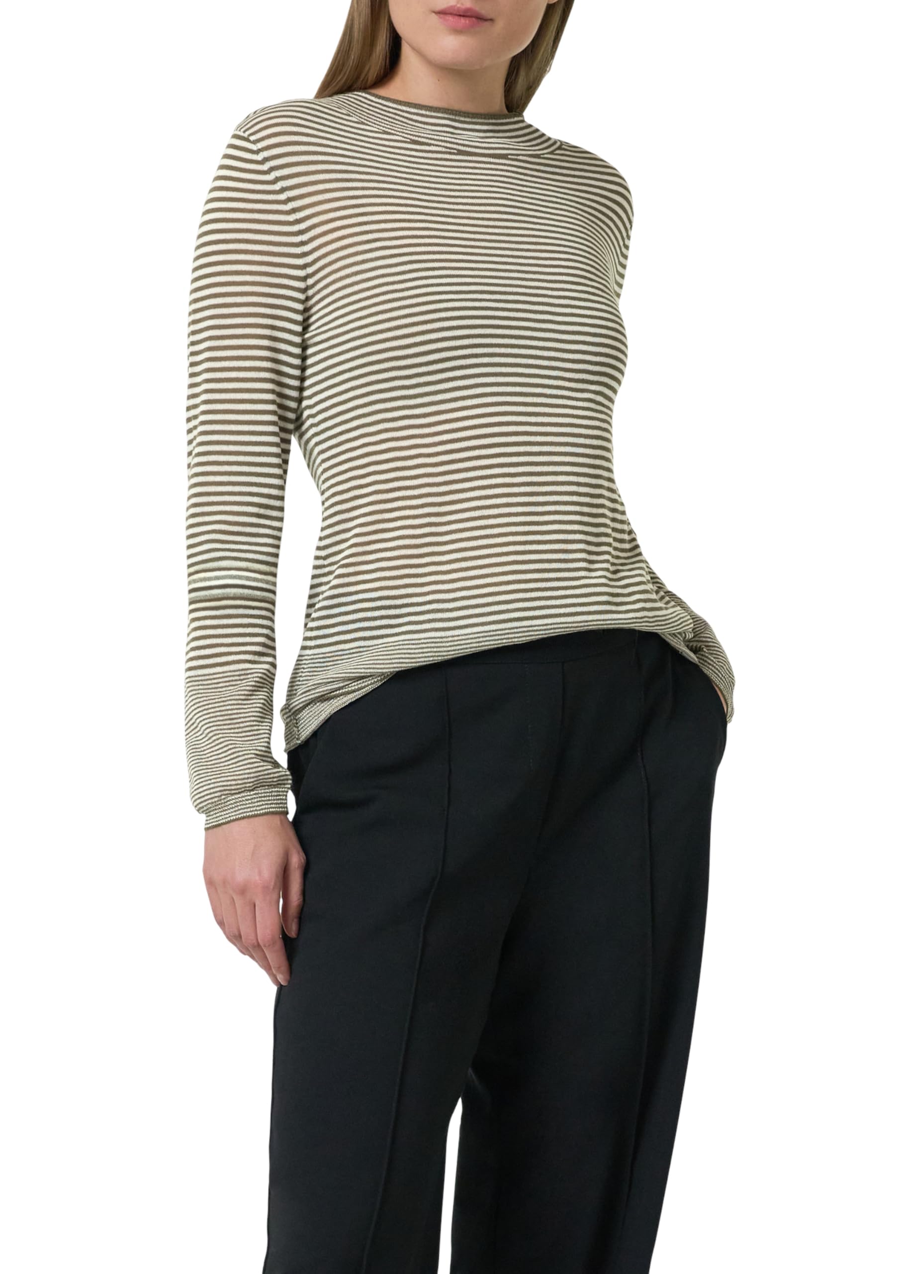comma-strickpullover-damen-hell-olivgr-n-gr-36-transparent image 1