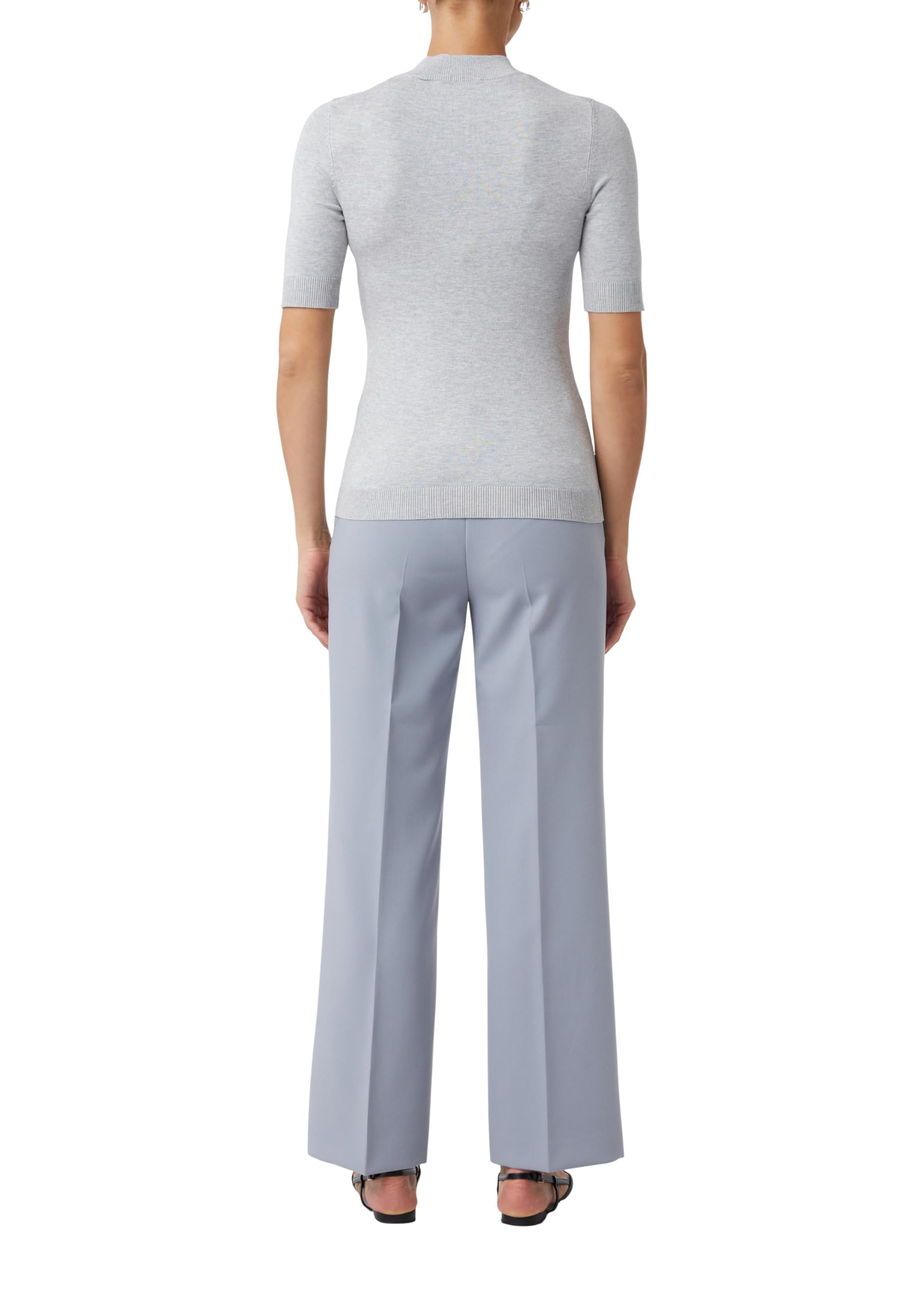 comma-knitwear-pullover-2171323-kurzarm-beige image 2