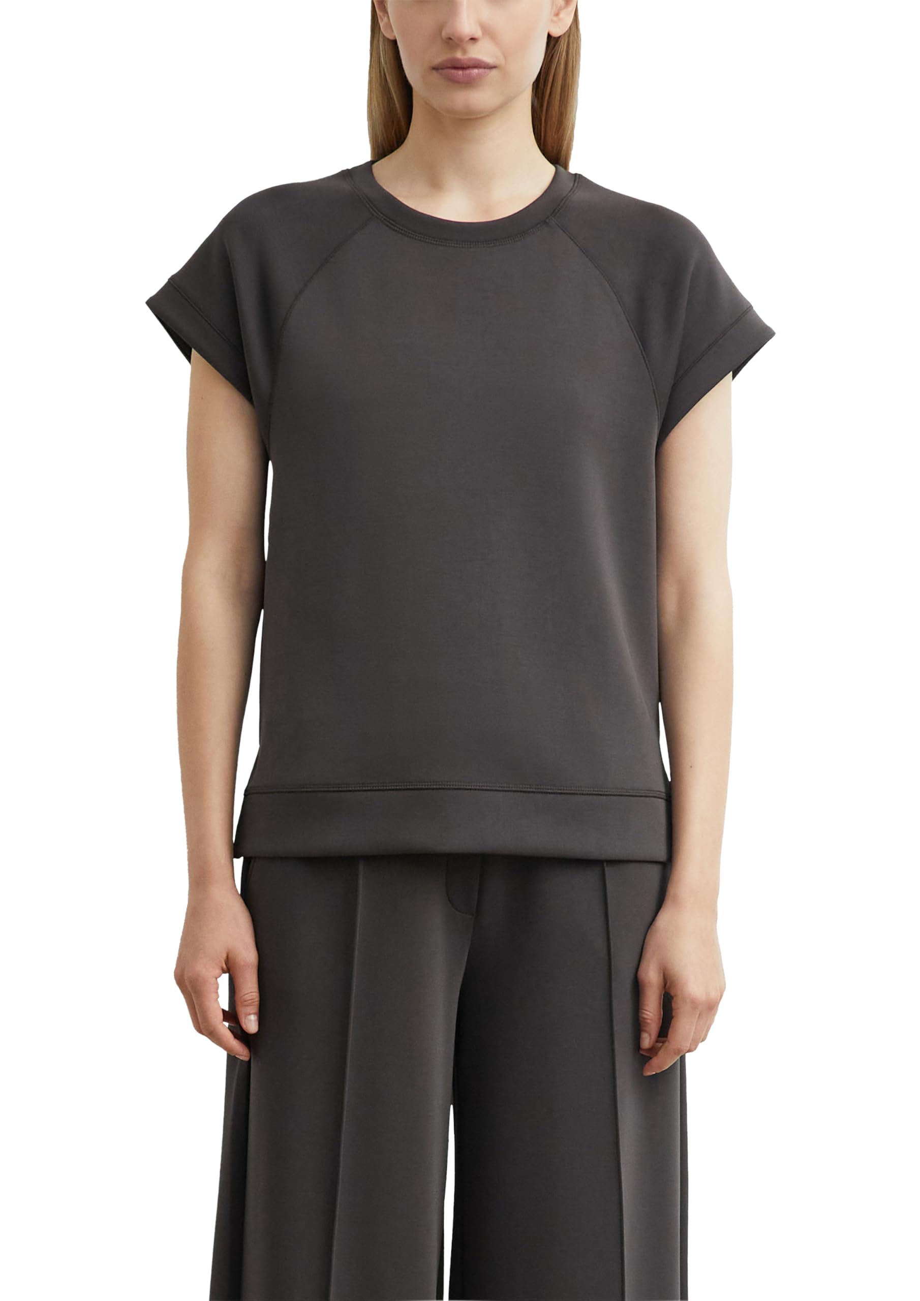 comma-damen-sweatshirt-kurzarm-rundhals-gr-44-regular-fit image 8