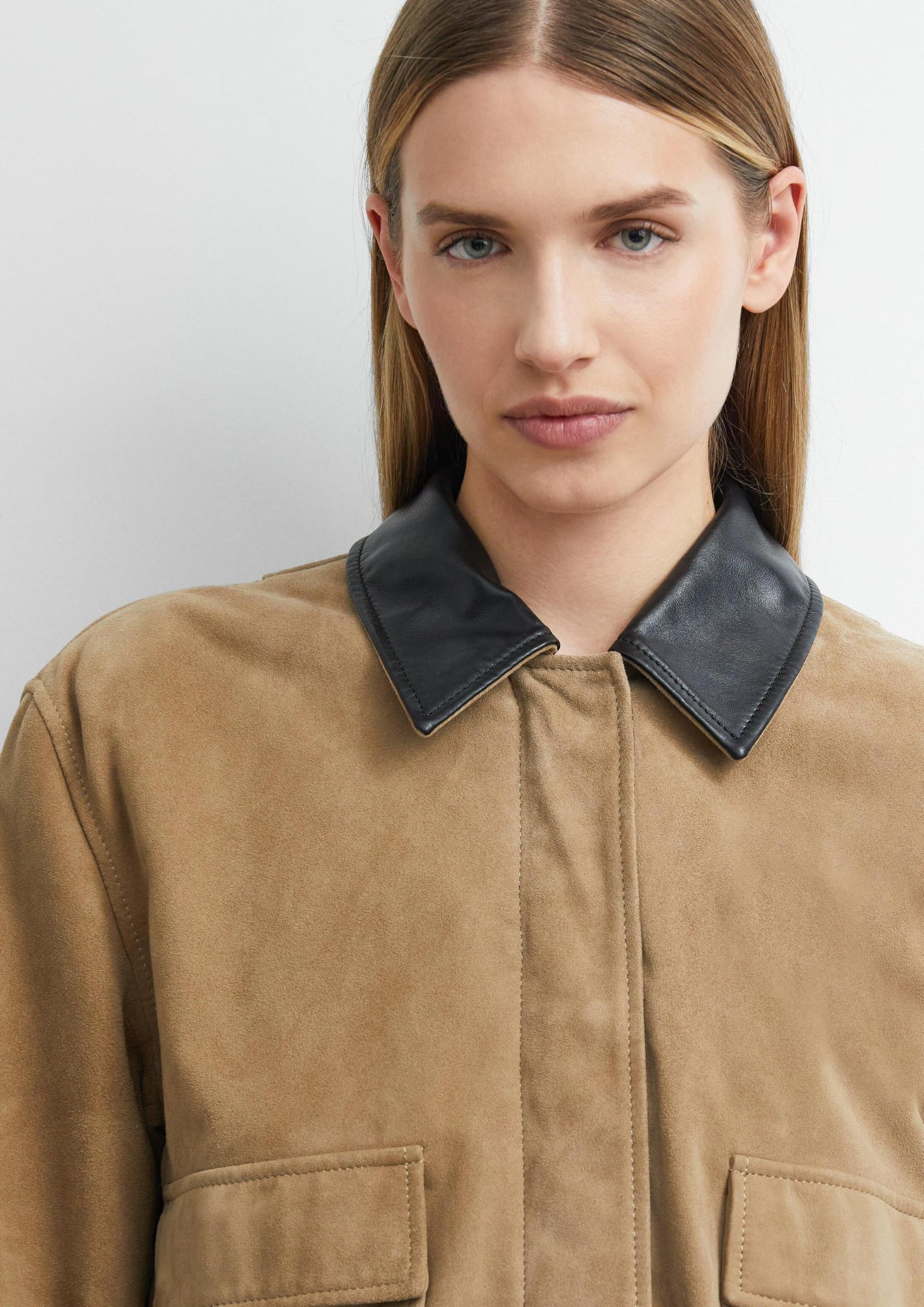 comma-jackets-veloursleder-jacke-gr-38-relaxed-fit image 3
