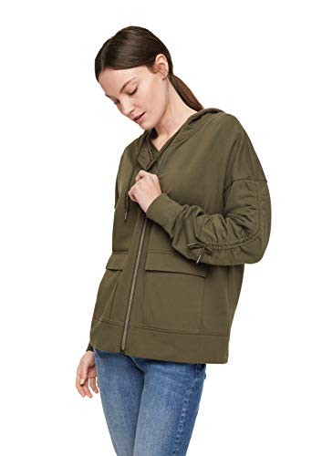 comma-casual-identity-sweatjacke-khaki-kapuze-34 image 7