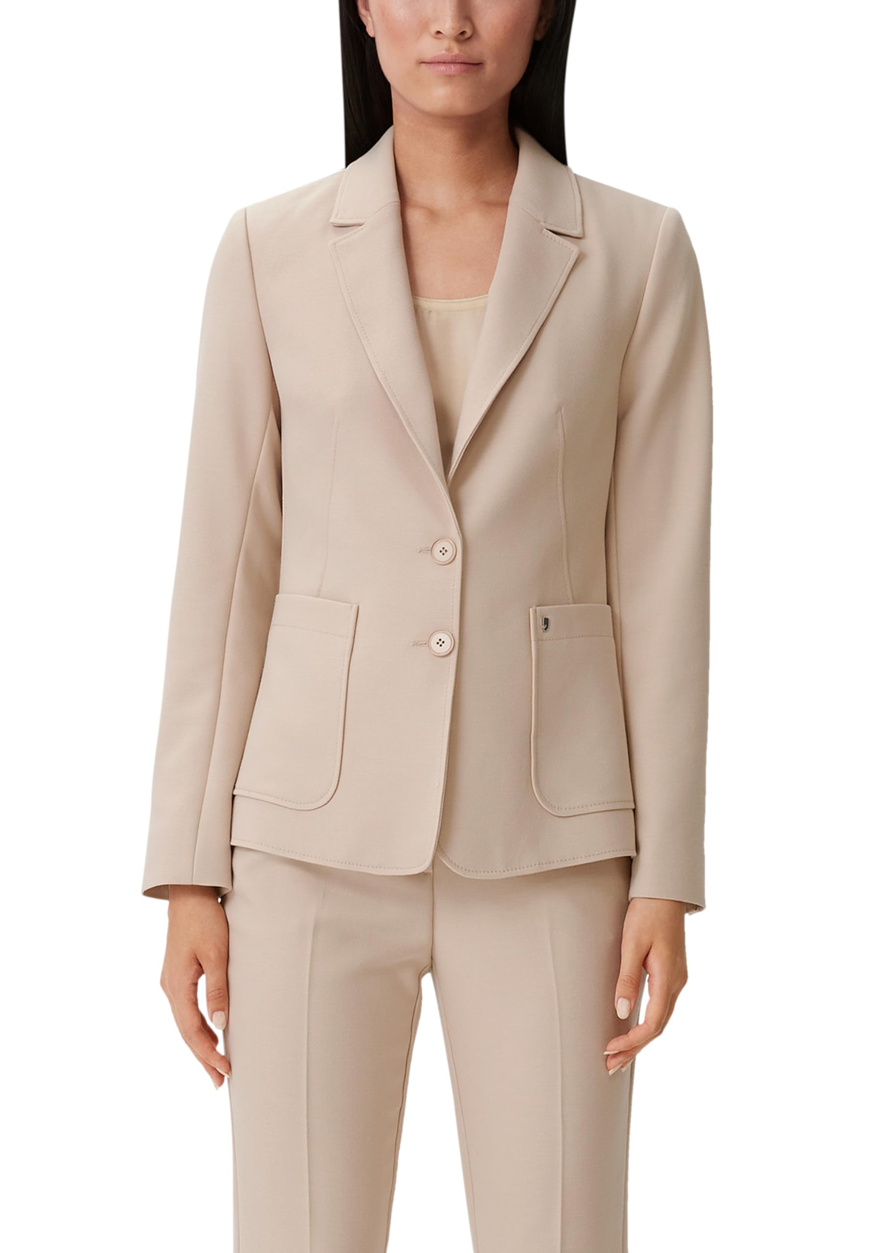 comma-blazer-damen-gr-e-40-slim-fit-revers image 1