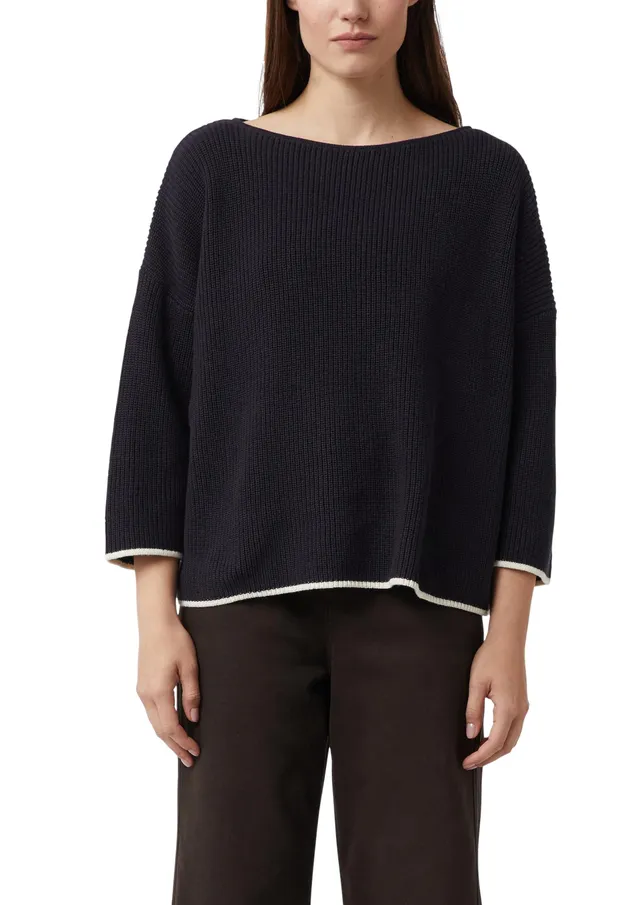 comma-knitwear-boxy-fit-pullover-kontrast-gr-e-40 image 1