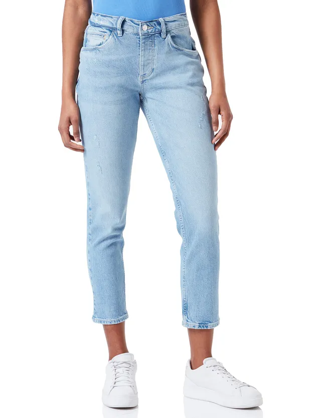 comma-ci-freizeithose-damen-hellblau-jeans-flare-gr-54z2 image 1