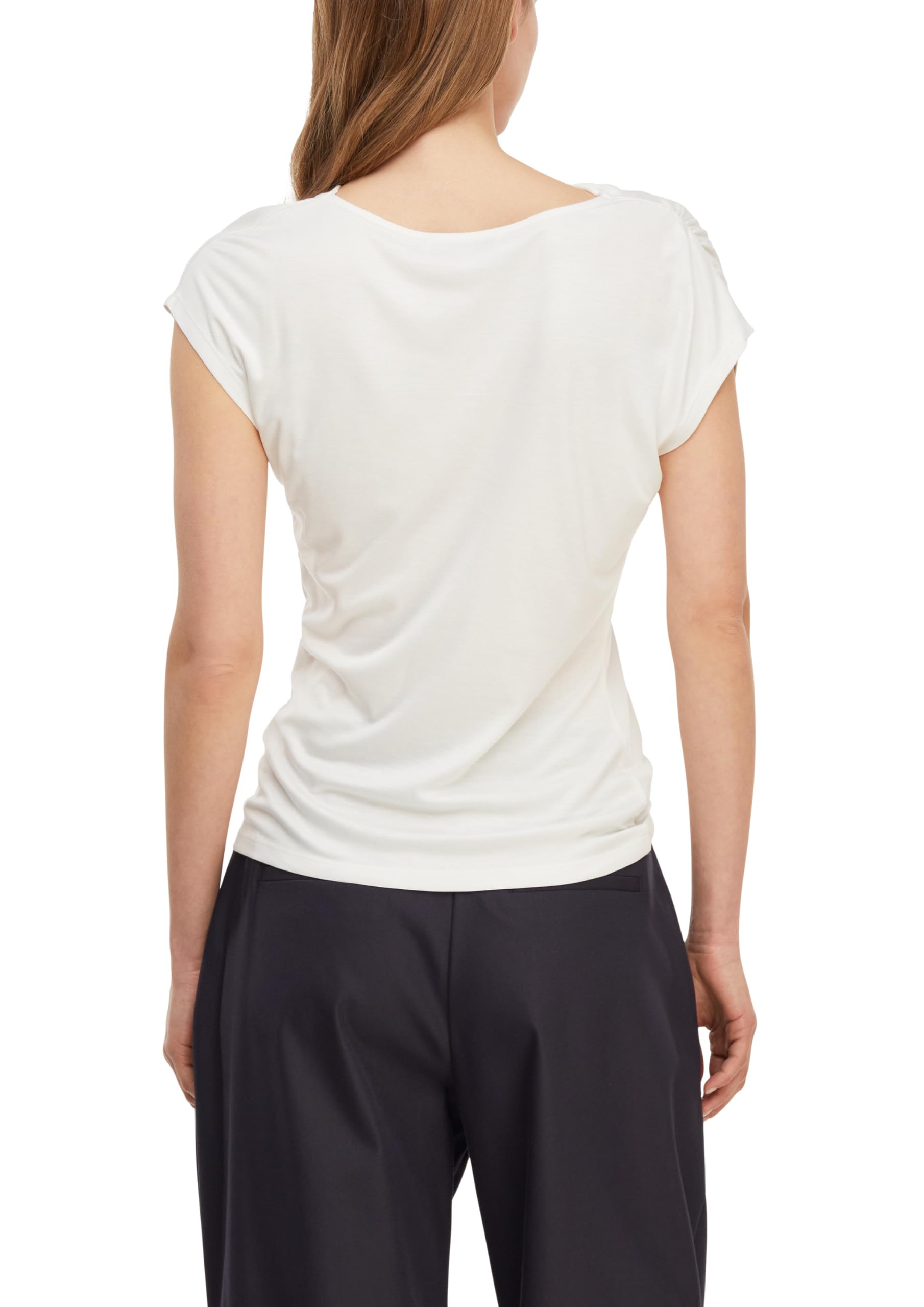 comma-2181541-t-shirt-top-gr-34-mit-drap image 2