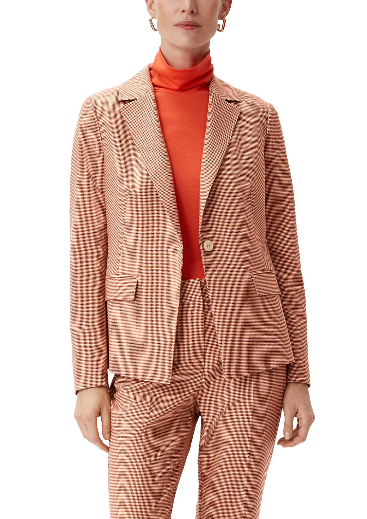 comma-taillierter-blazer-viskosemix-gr-e-34 image 1