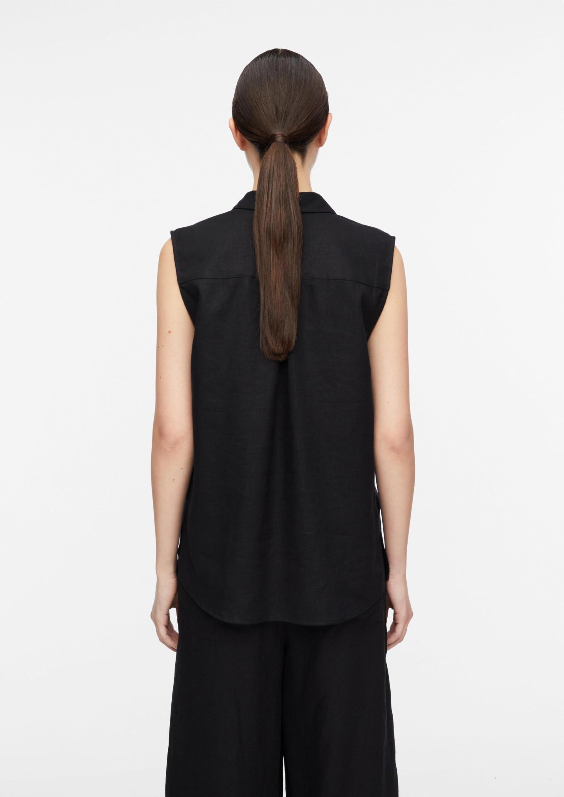 comma-2180863-bluse-leinenmix-schwarz image 7