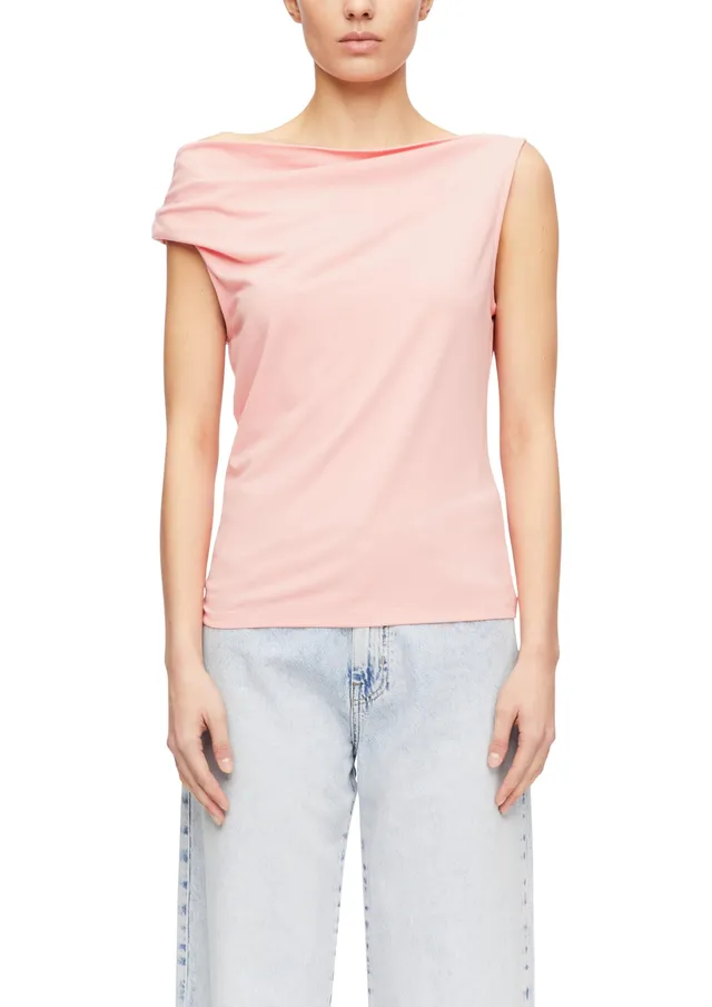 comma-t-shirt-asymmetrisch-damen-gr-36-slim-fit image 1
