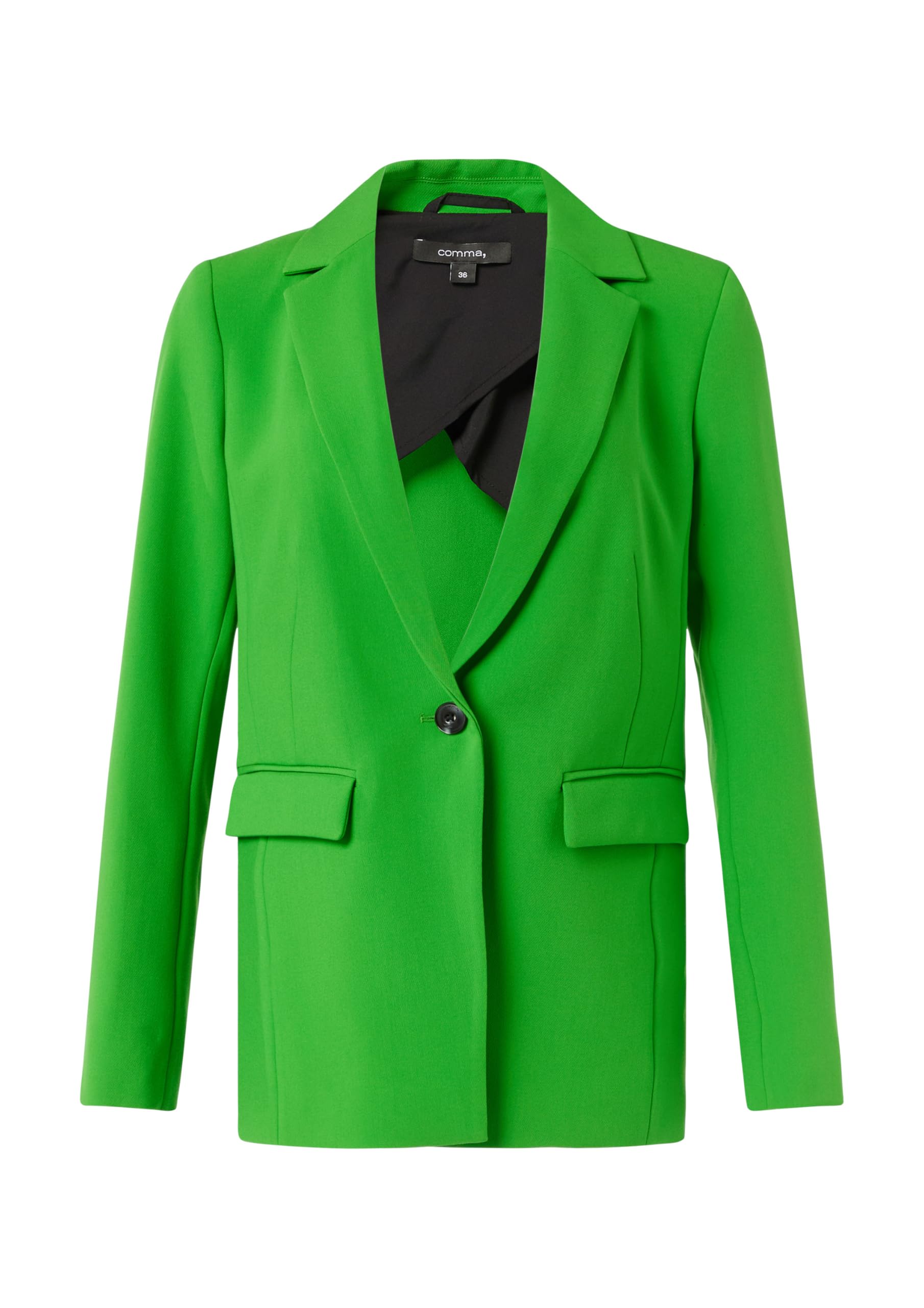 comma-taillierter-blazer-damen-gr-36-pattentaschen image 3