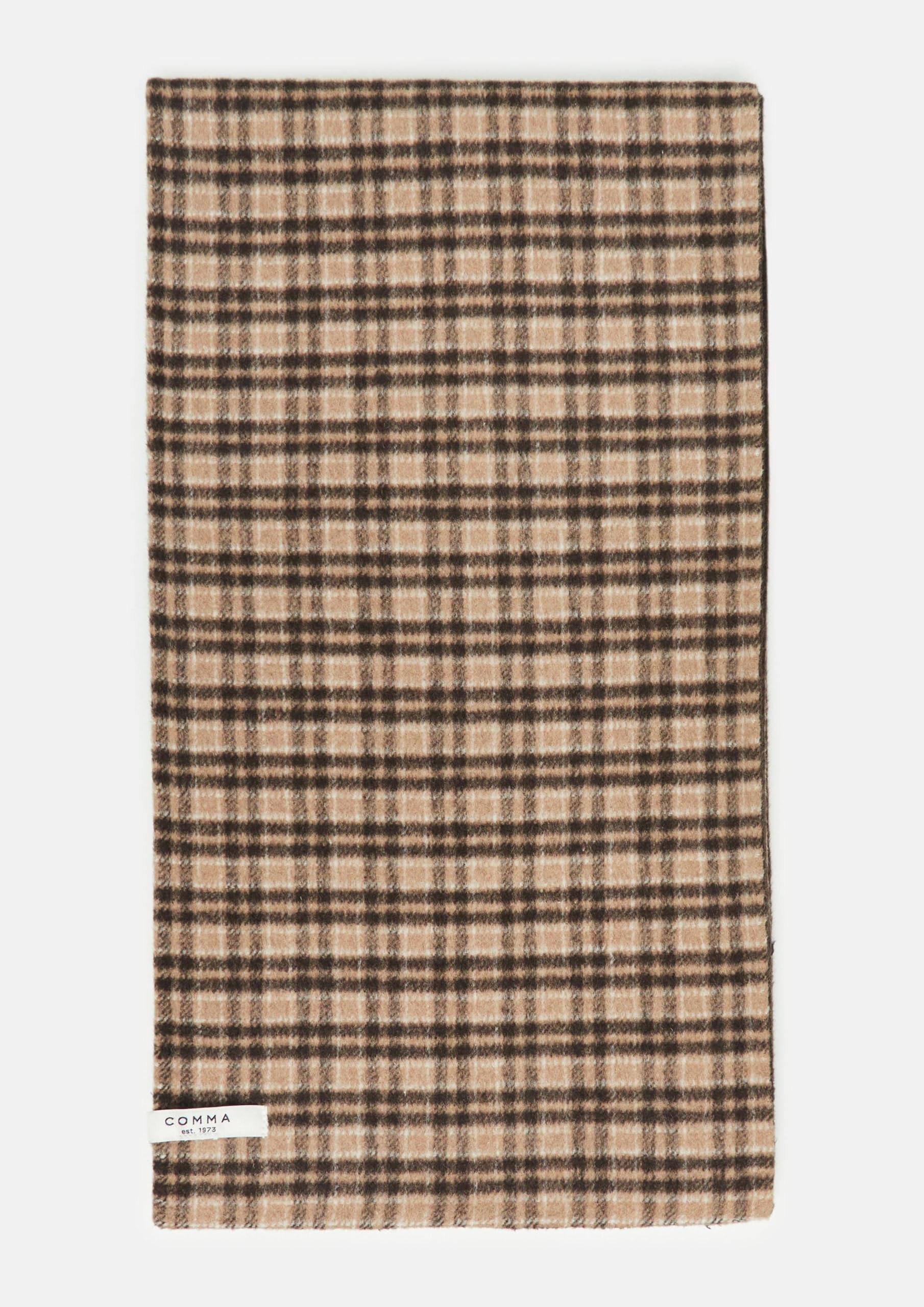 comma-accessoires-tuch-jacquard-doubleface-braun image 4