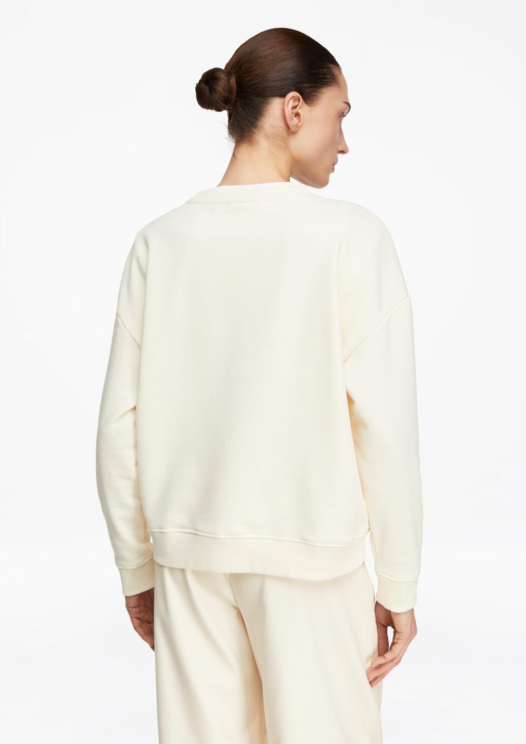 comma-sweatshirt-blumenapplikation-relaxed-fit-baumwolle image 7