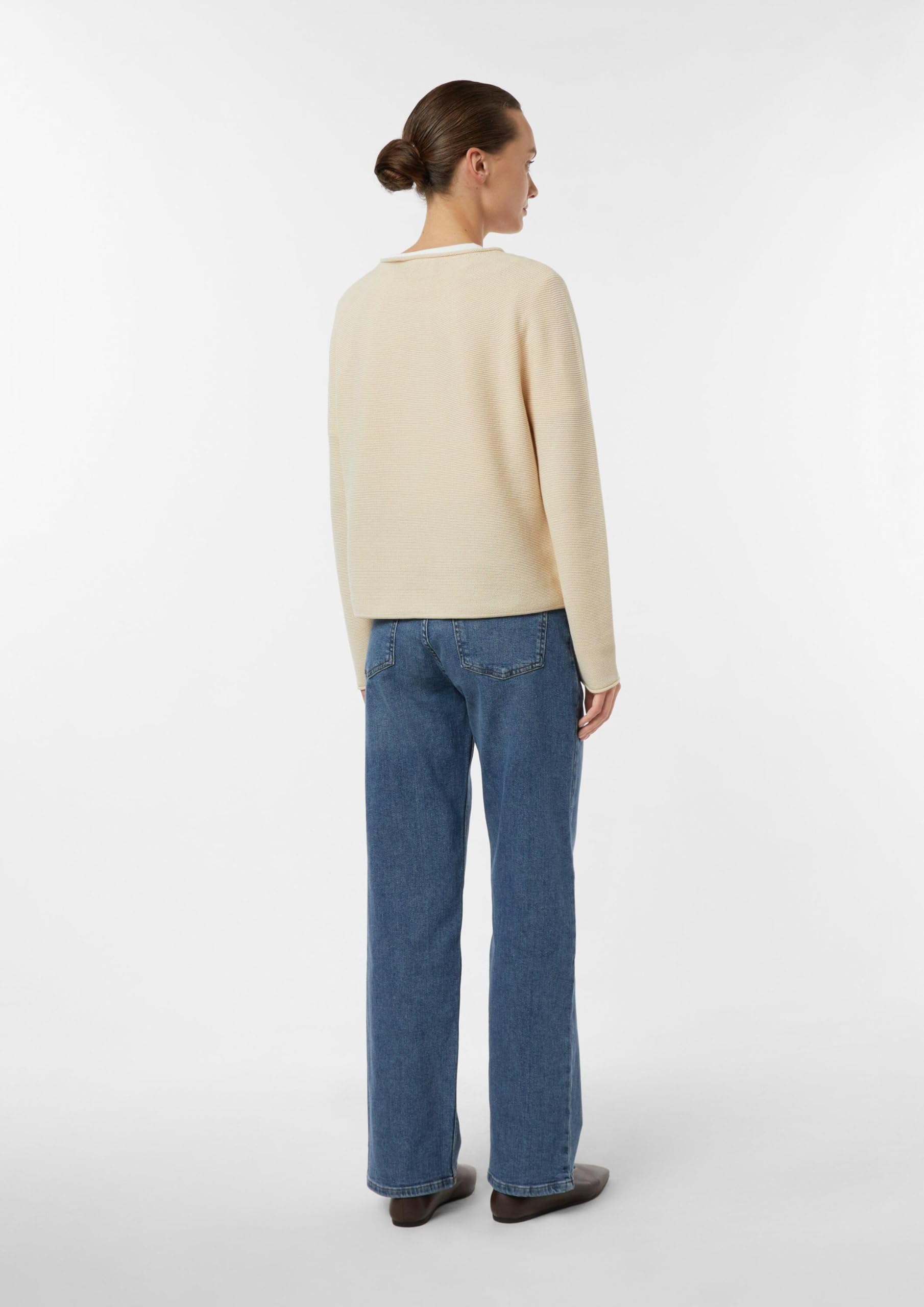 comma-strickpullover-struktur-rollsaum-gr-46-basic image 7