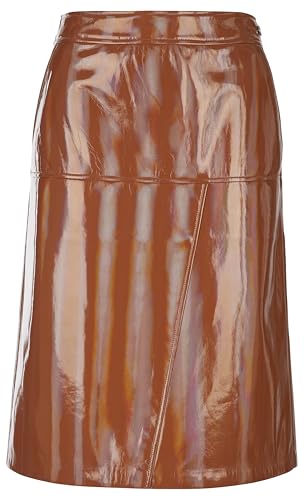 comma-skirts-damen-rock-knielang-gr46-sienna-brown image 3