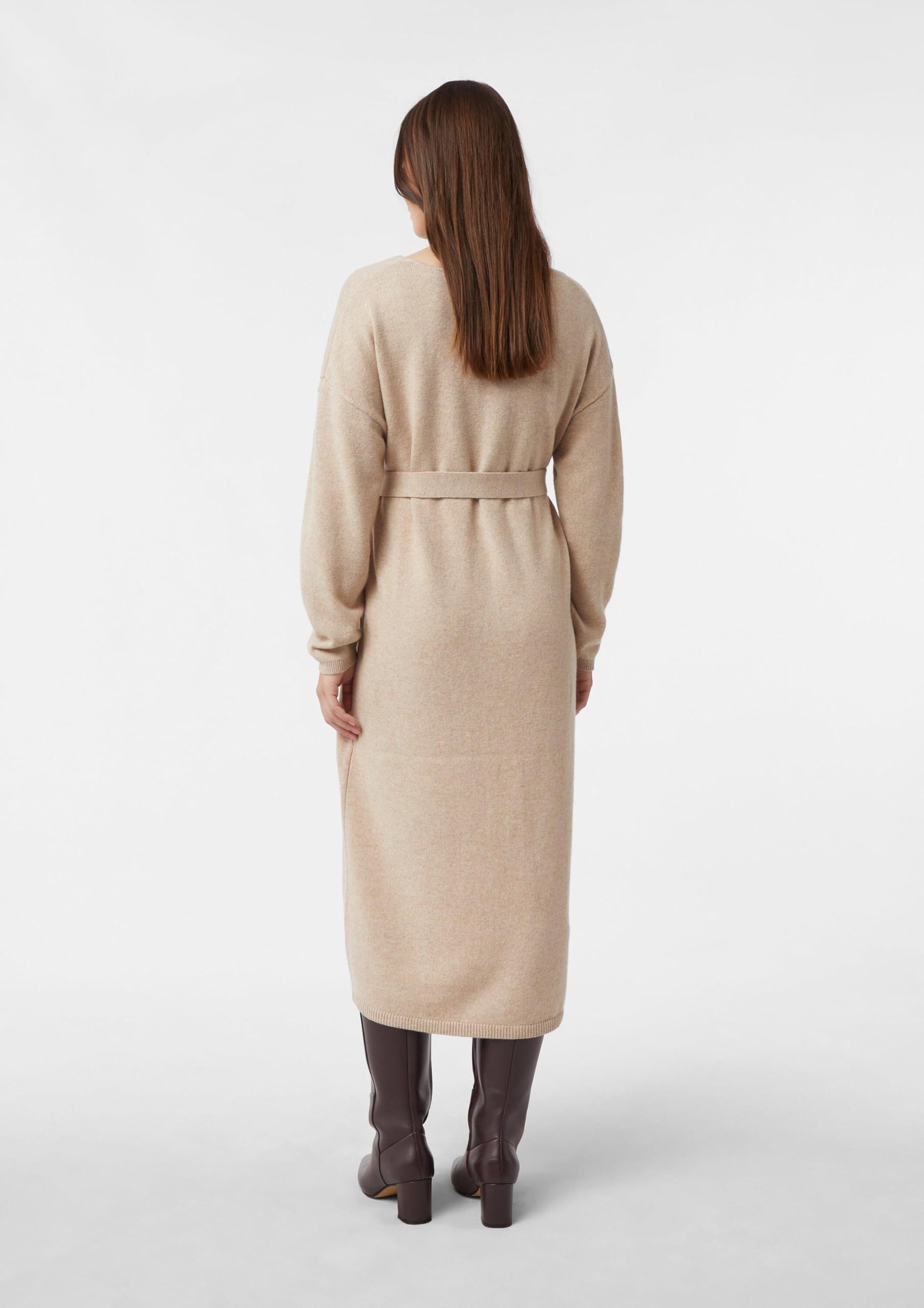 comma-midi-kleid-wollmix-gr-e-34-mit-g-rtel image 8
