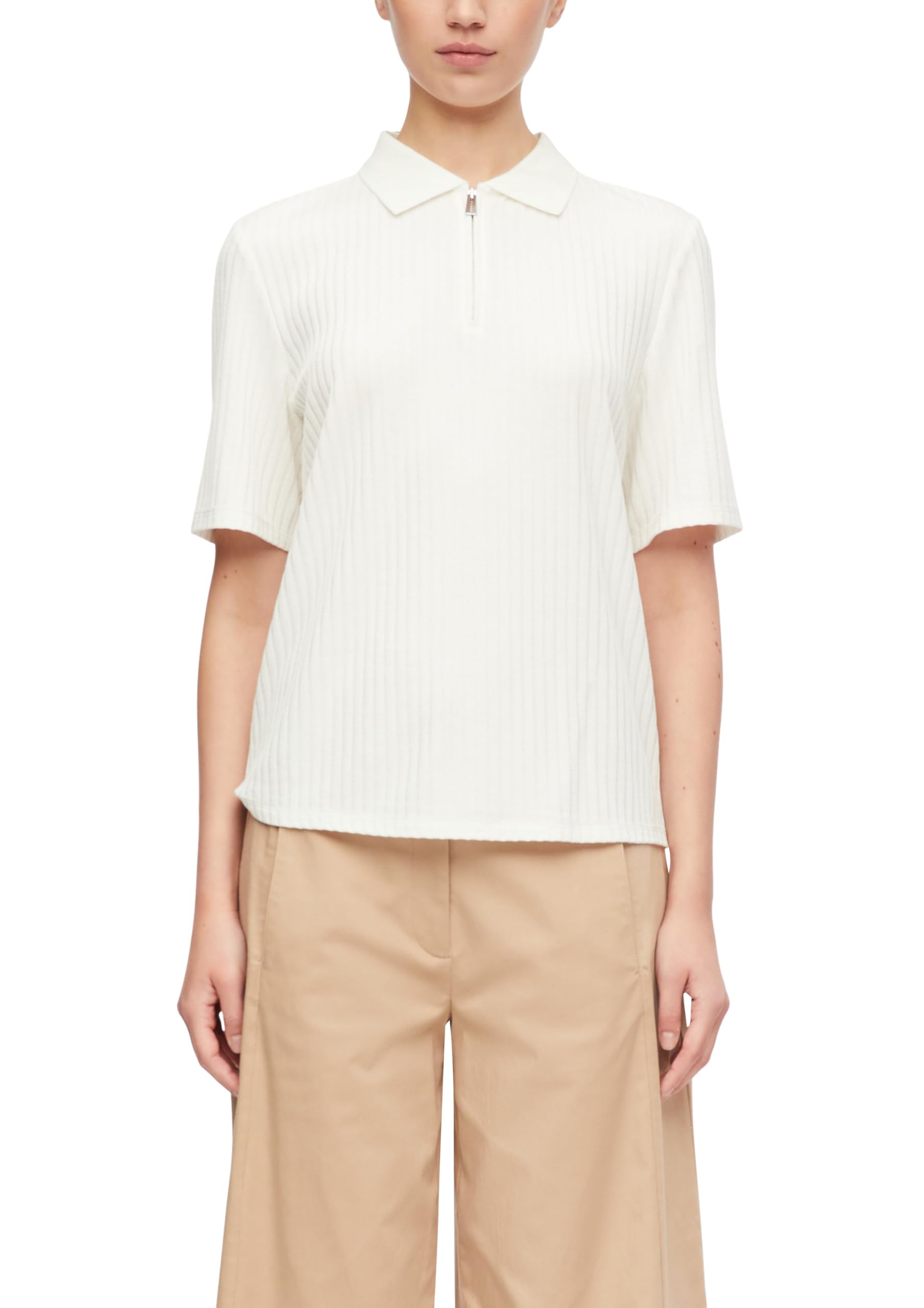 comma-2183351-t-shirt-damen-basic-kurzarm-baumwolle image 1