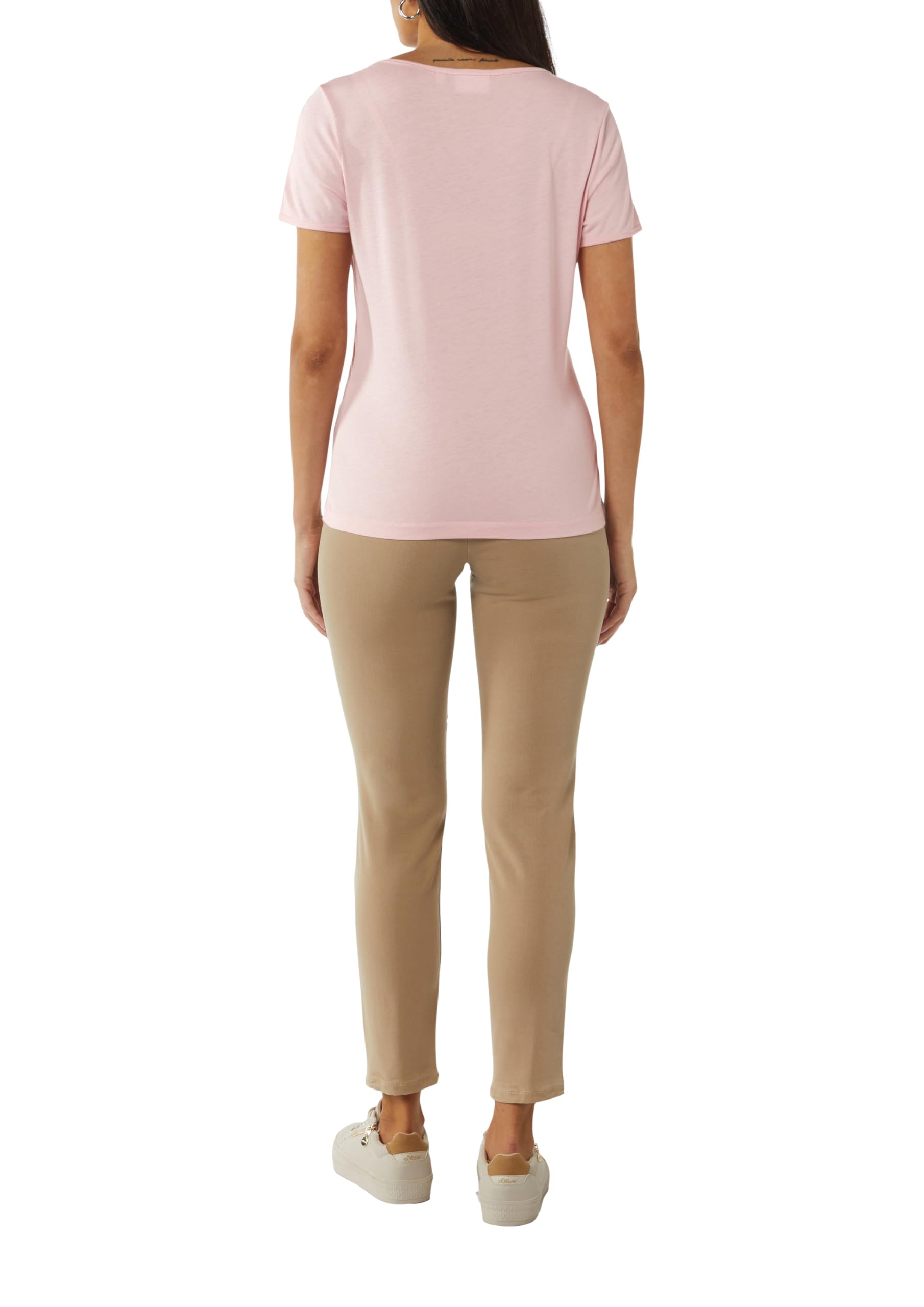 comma-2149743-t-shirt-damen-pink-gr-36-baumwolle image 2