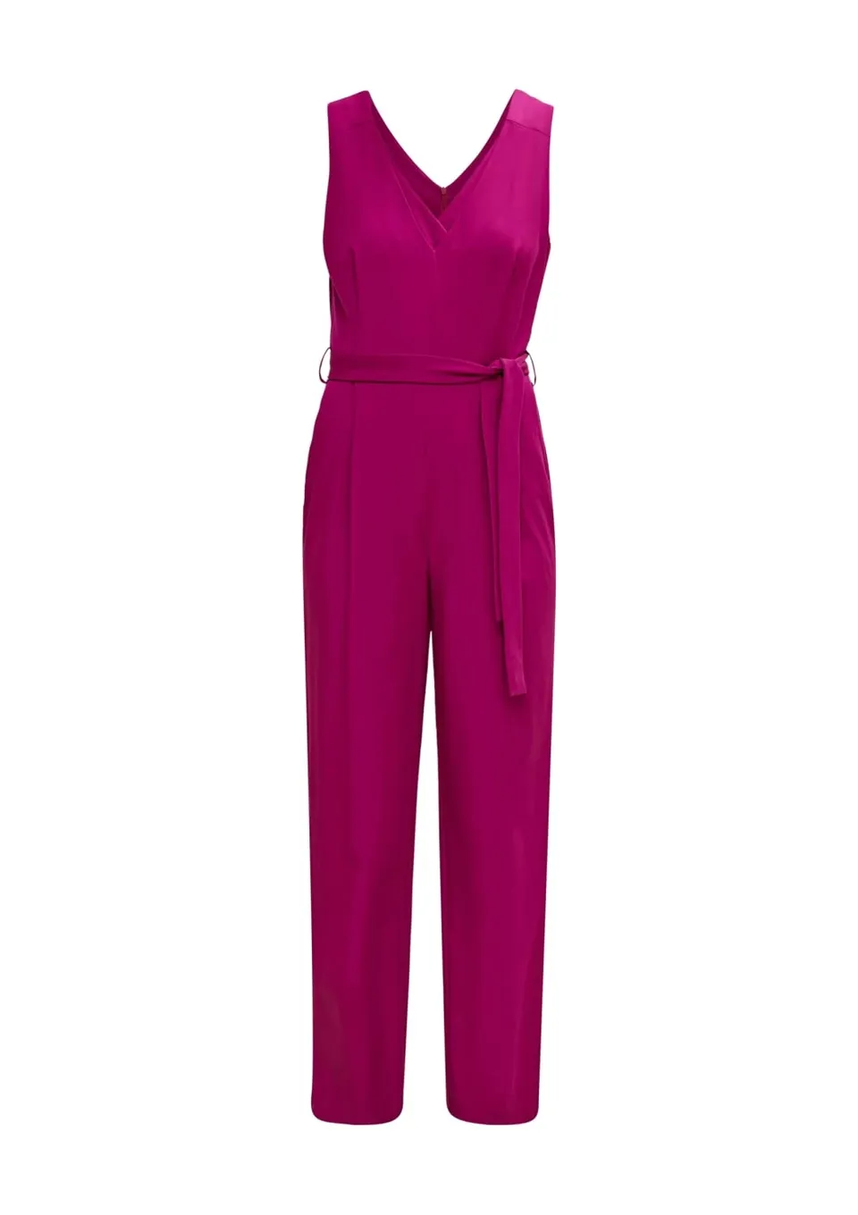 comma-overall-einteiler-damen-dunkelrosa-lang-gr-34 image 1