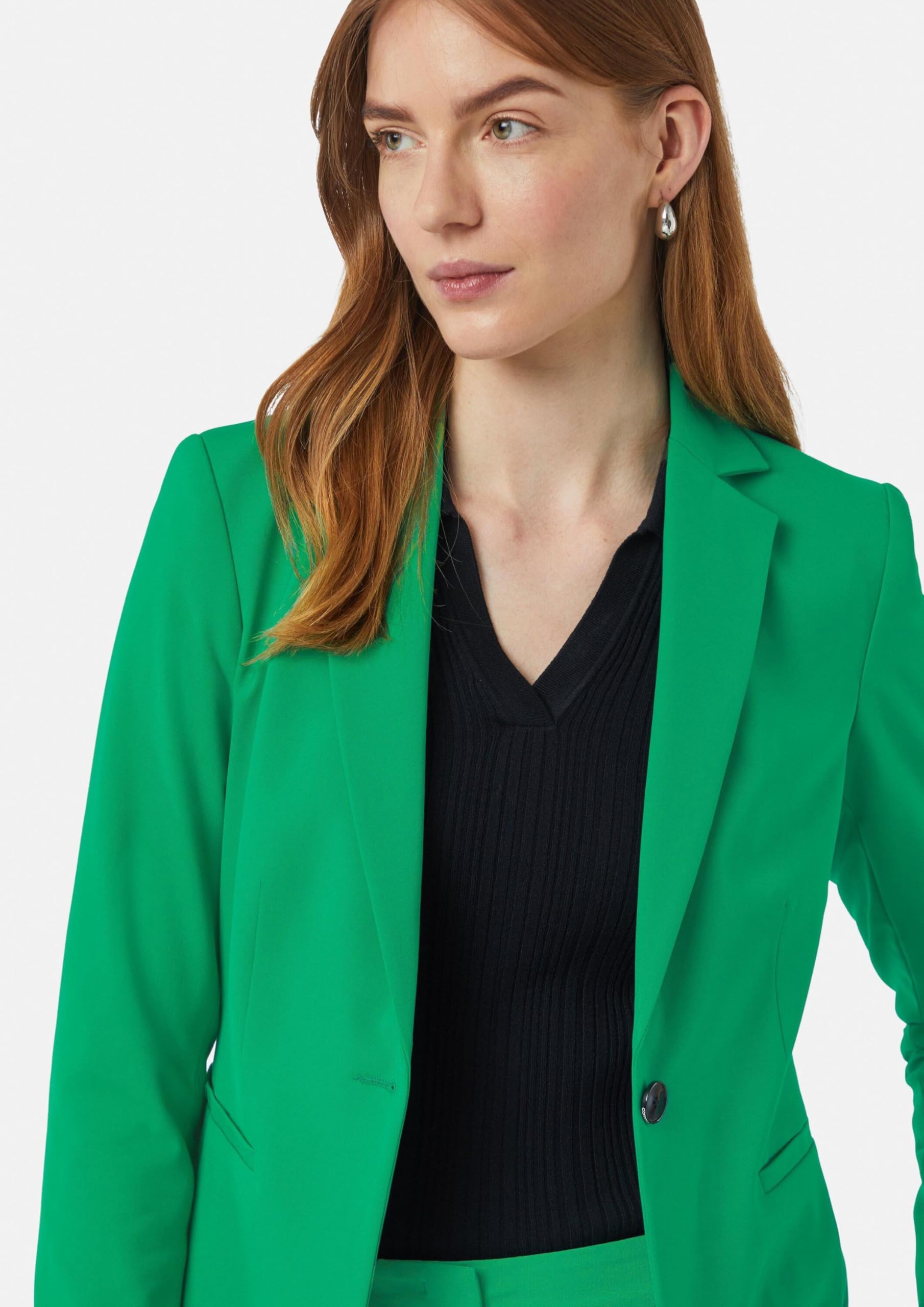 comma-blazer-tailliert-damenblazer-reverskragen-knopf image 4