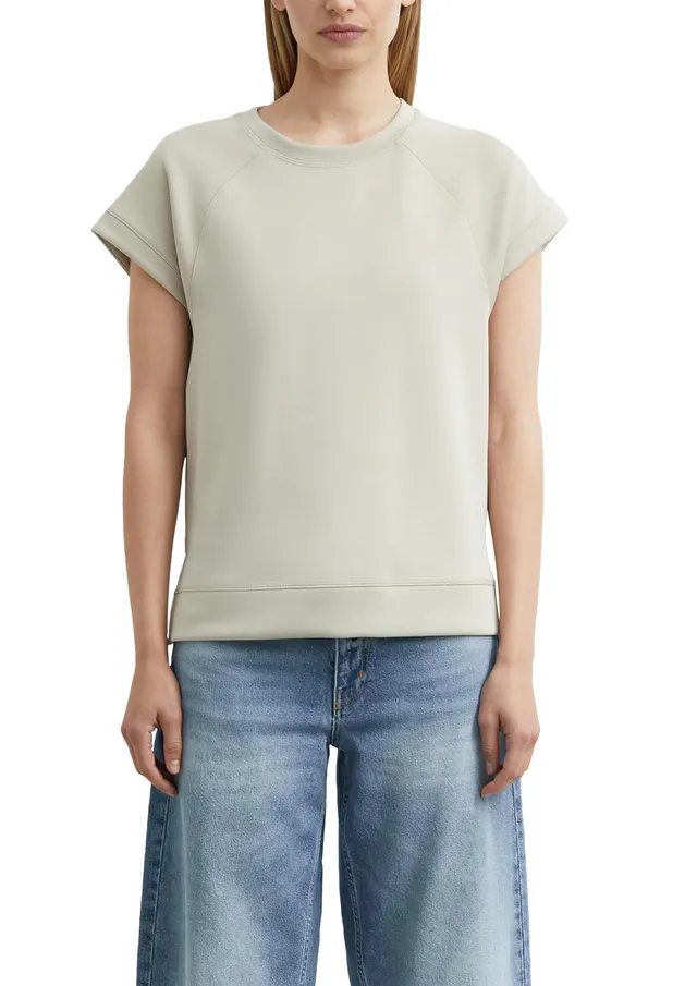 comma-damen-sweatshirt-kurzarm-rundhals-gr-44-regular-fit image 1