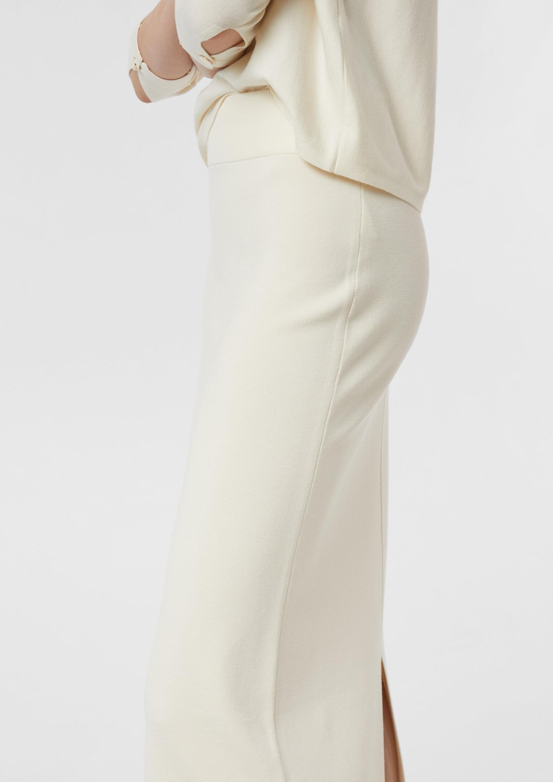 comma-feinstrickrock-shaped-fit-damen-38-lang-viskose image 6