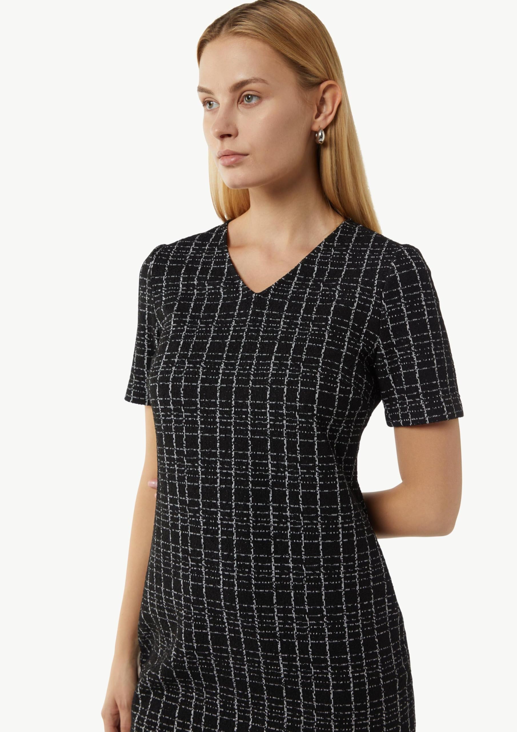 comma-dresses-boucl-kleid-karo-gr-e-42-kurz image 4