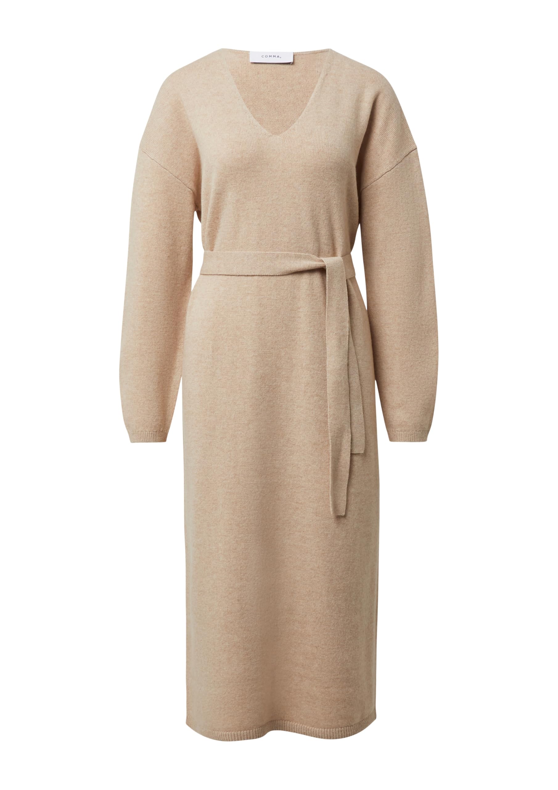 comma-midi-kleid-wollmix-gr-e-34-mit-g-rtel image 3