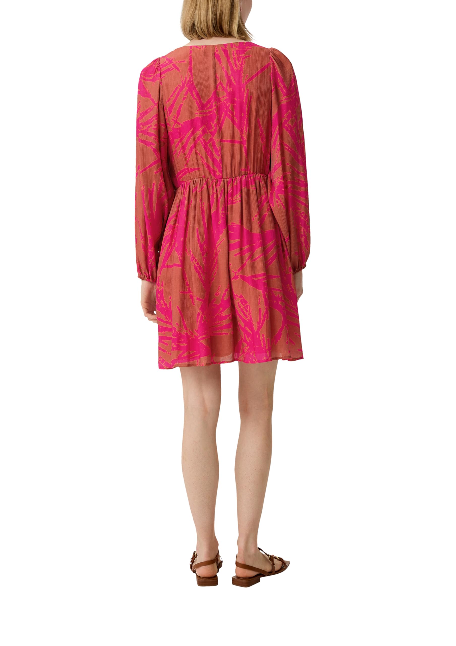 comma-kleid-dobby-struktur-allover-print-gr-34 image 2