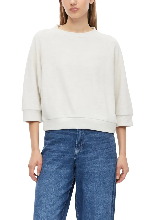 comma-sweatshirt-3-4-arm-damen-halbarm-pullover image 1